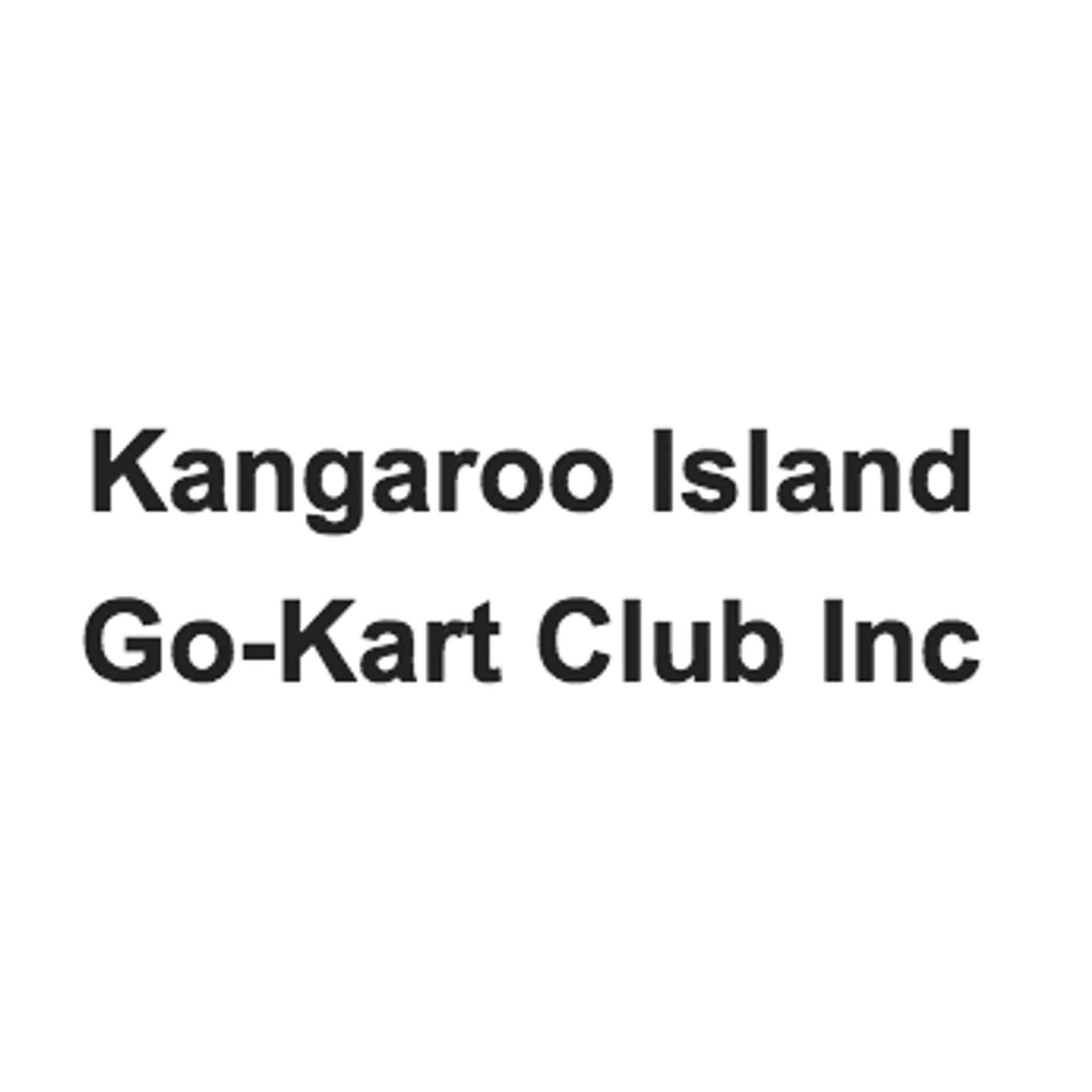 Kangaroo Island Go-Kart Club Inc
