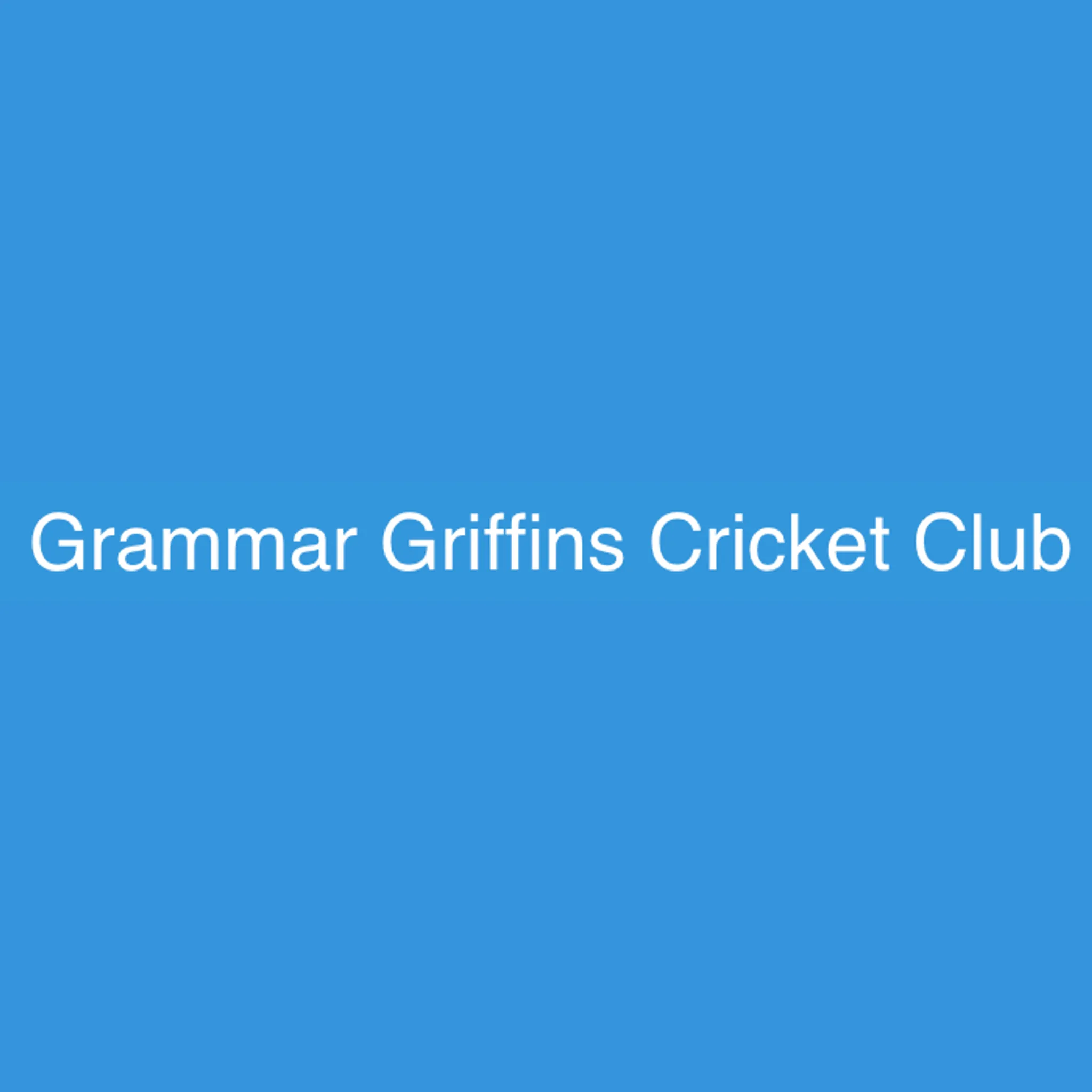 Grammar Griffins Cricket Club