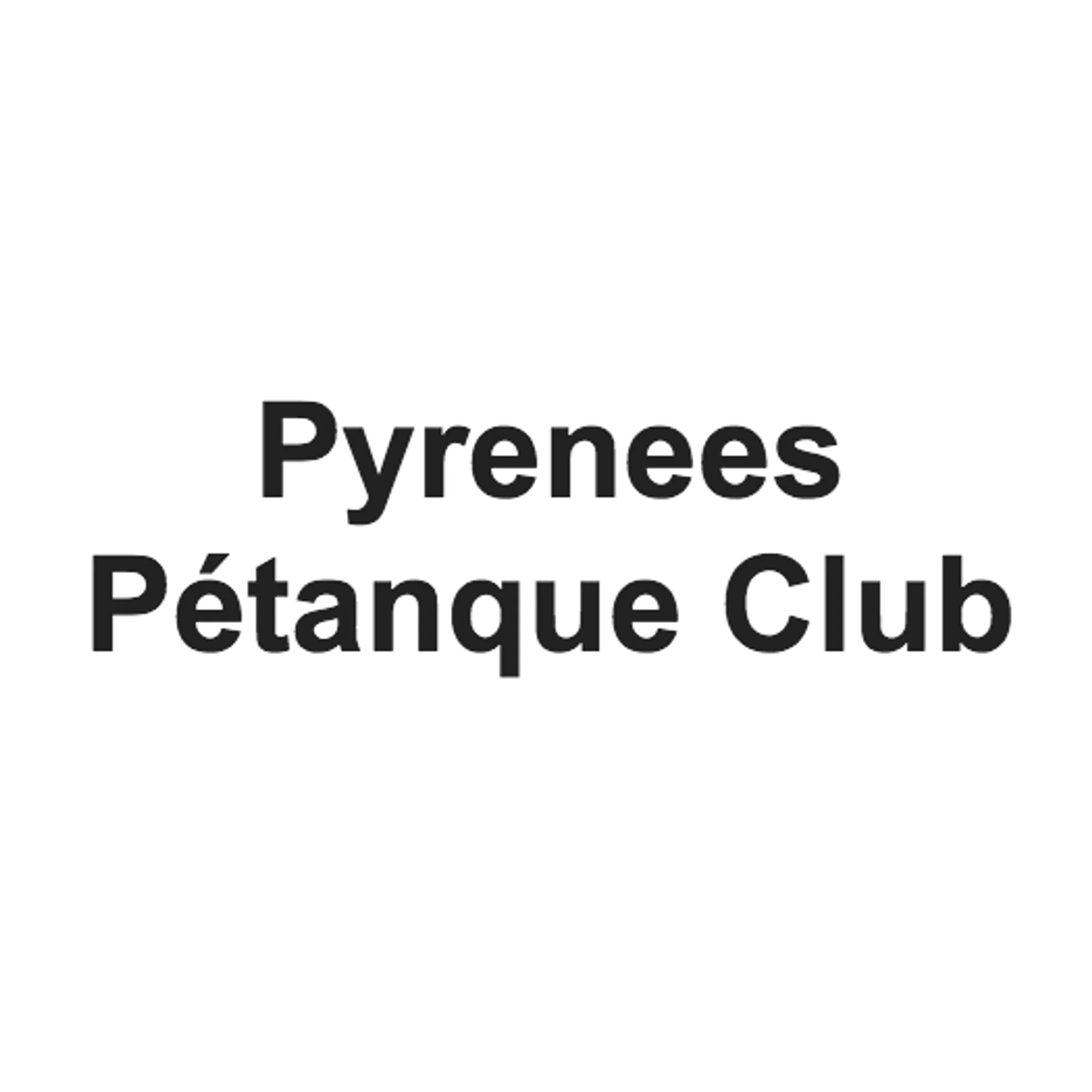 Pyrenees Petanque Club