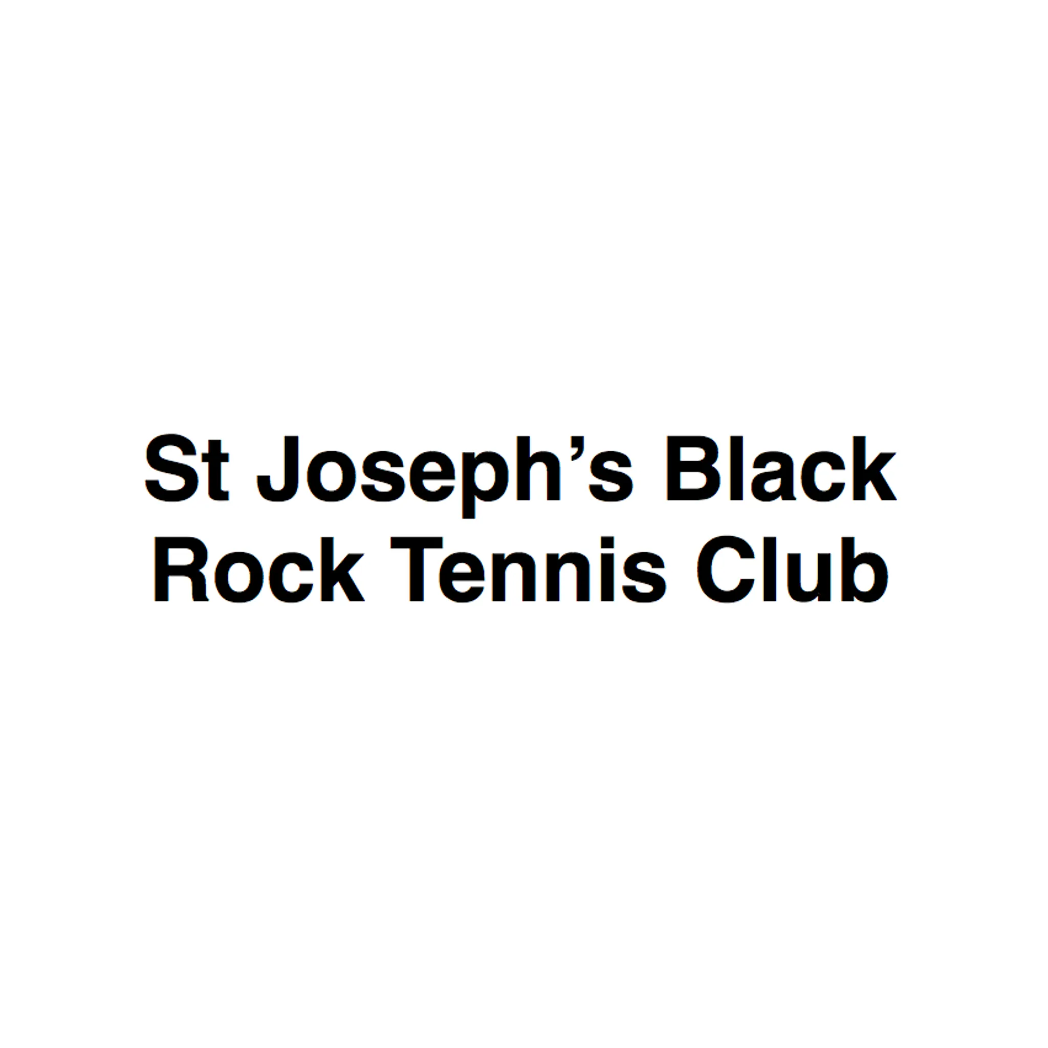 St Josephs (Black Rock) Tennis Club