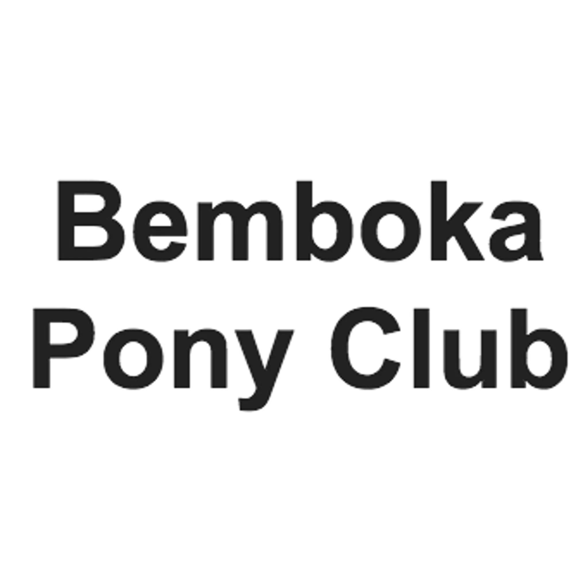 Bemboka Pony Club