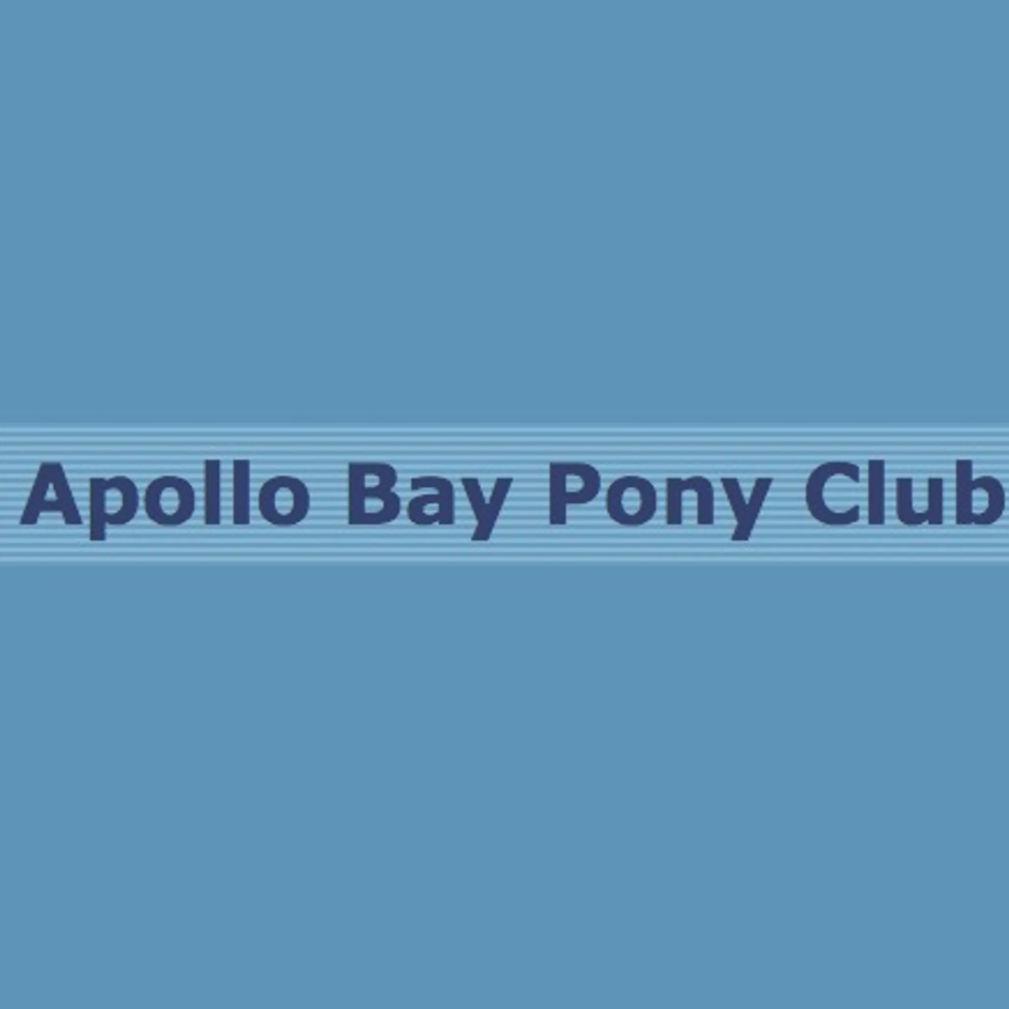 Apollo Bay Pony Club