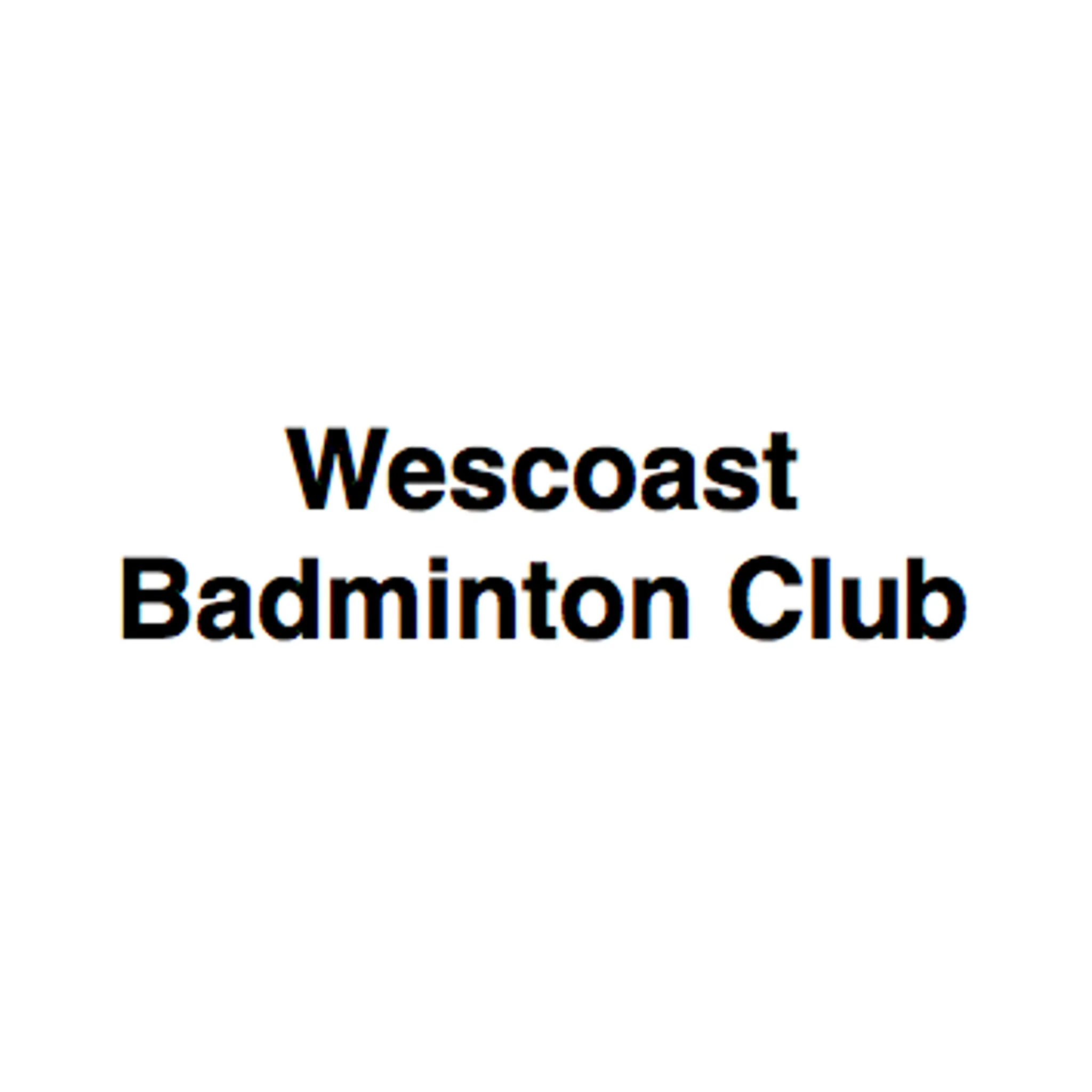 Wescoast Badminton Club Inc.