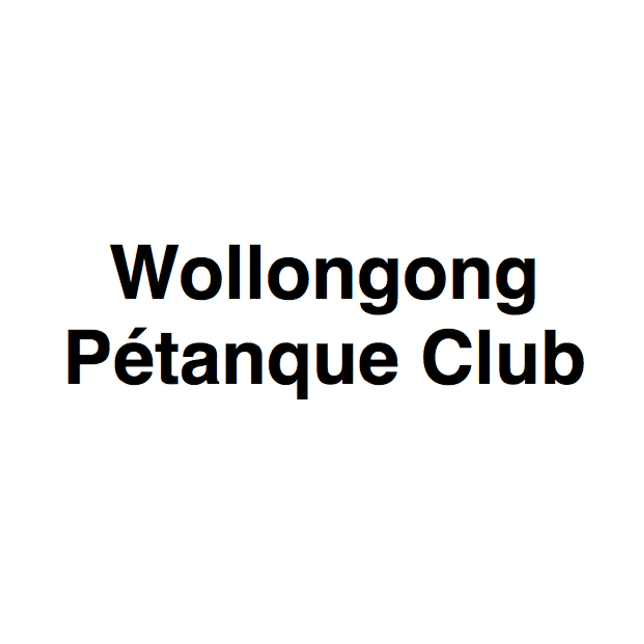 Wollongong Pétanque Club