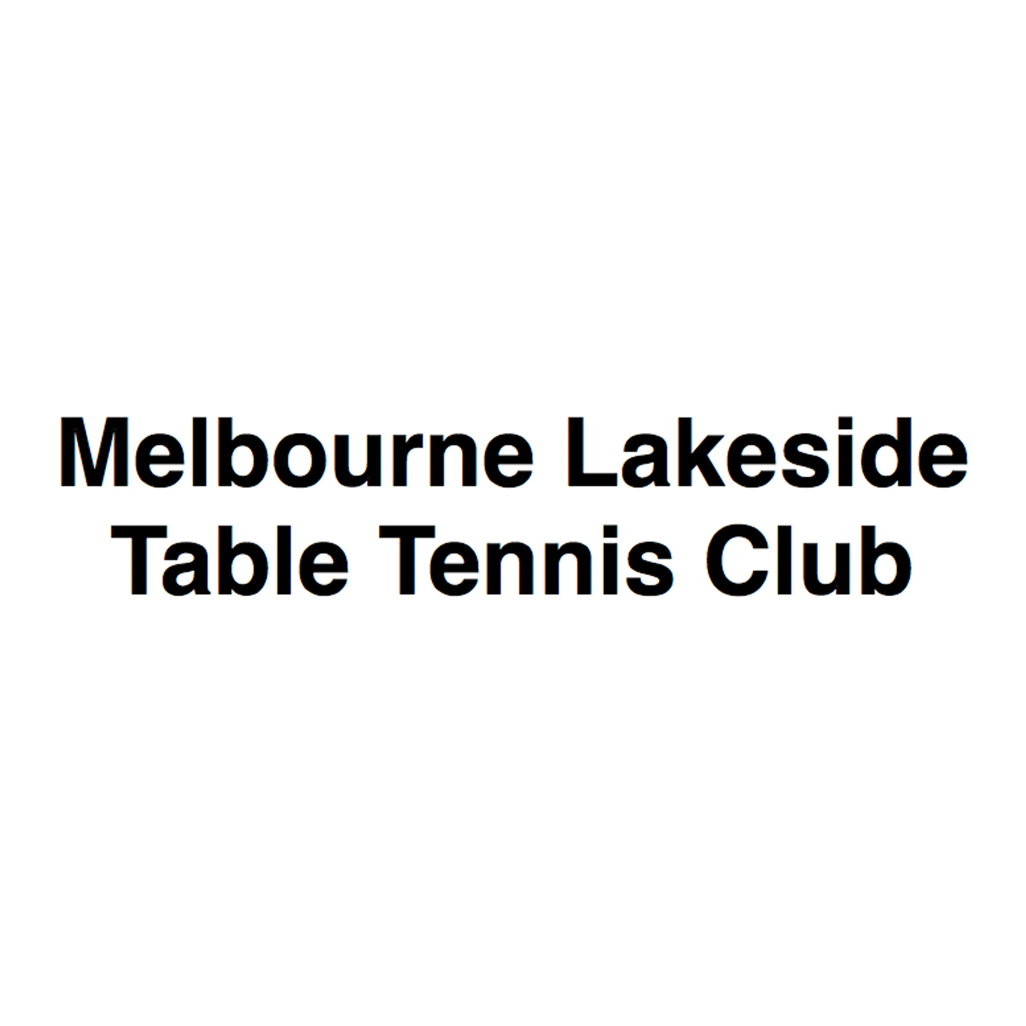 Melbourne Lakeside Table Tennis Club