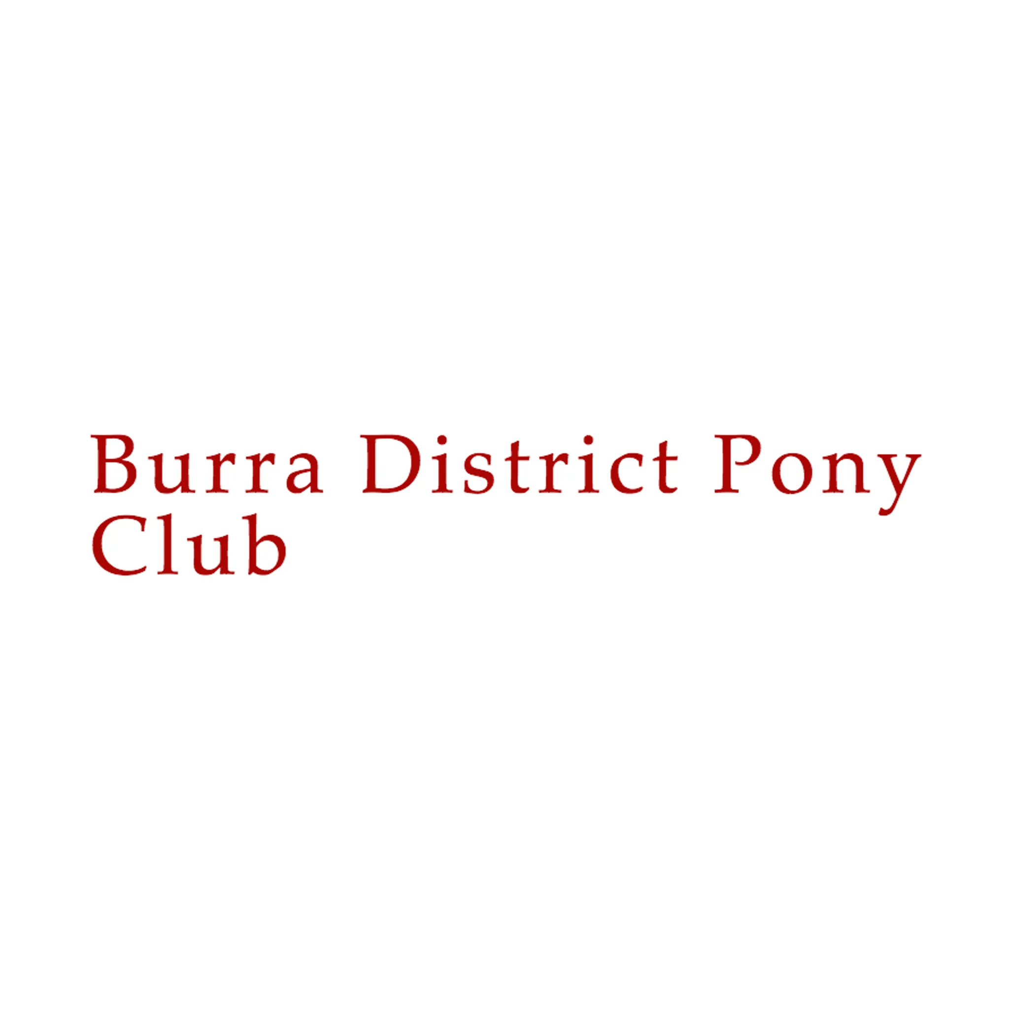 Burra District Pony Club