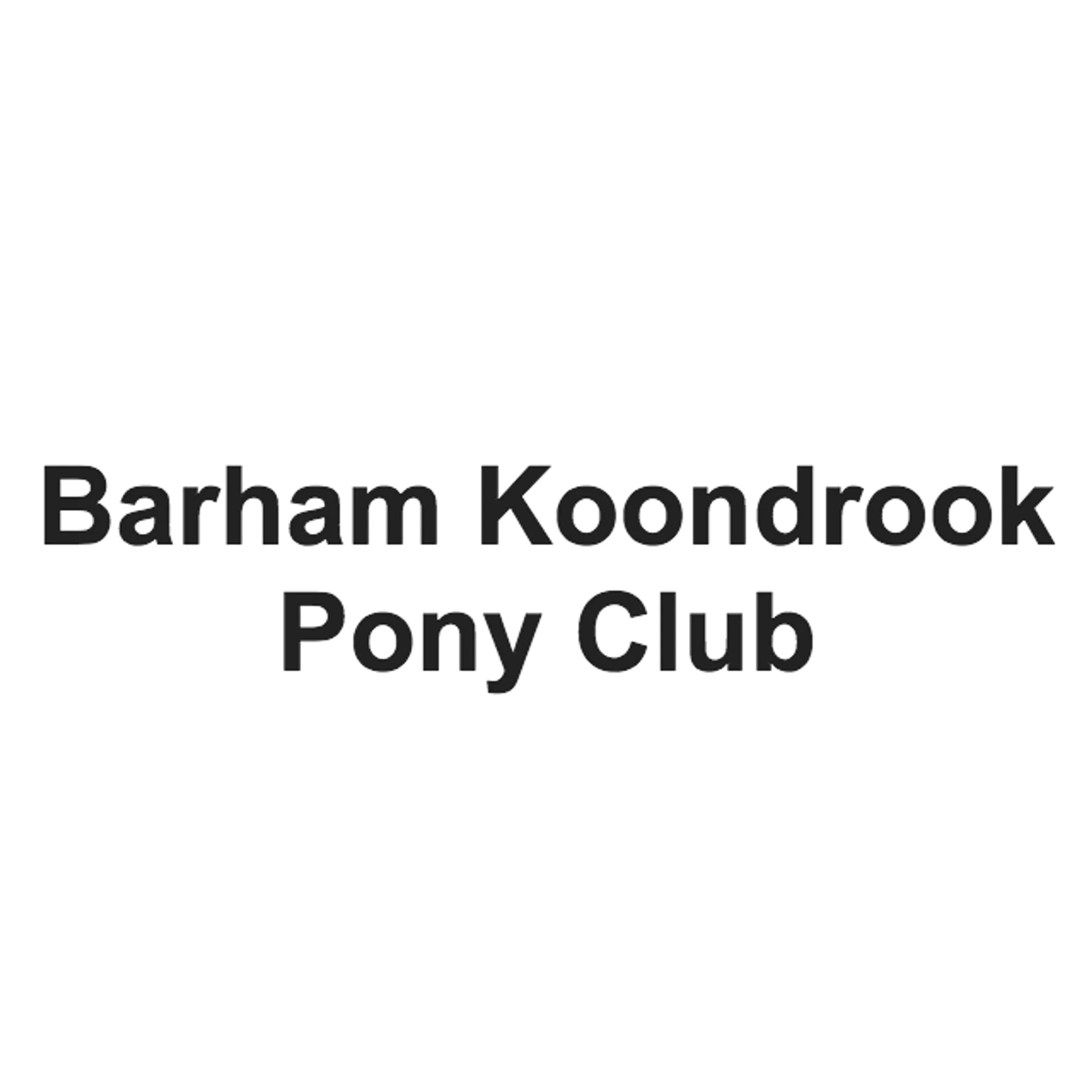 Barham Koondrook Pony Club