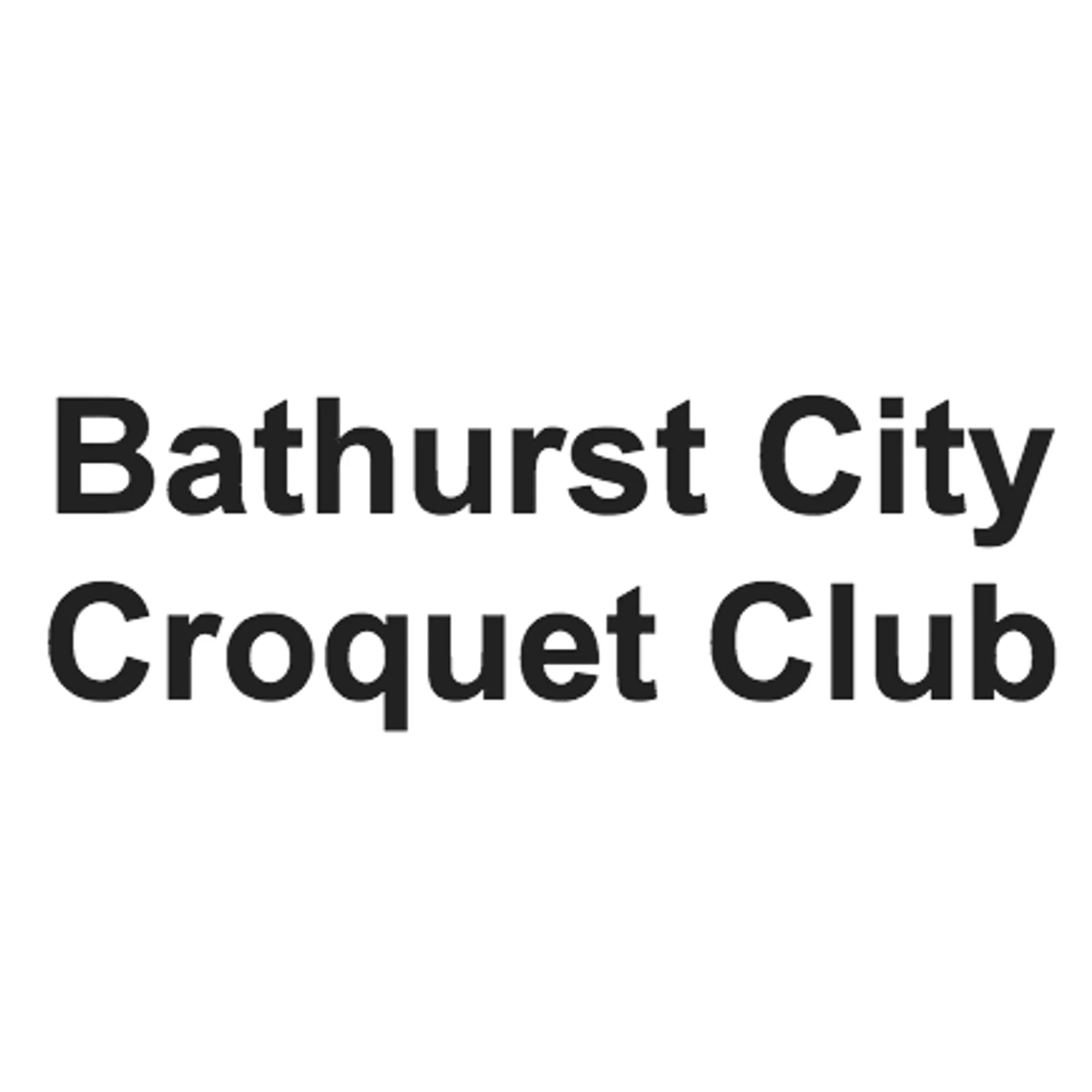 Bathurst City Croquet Club