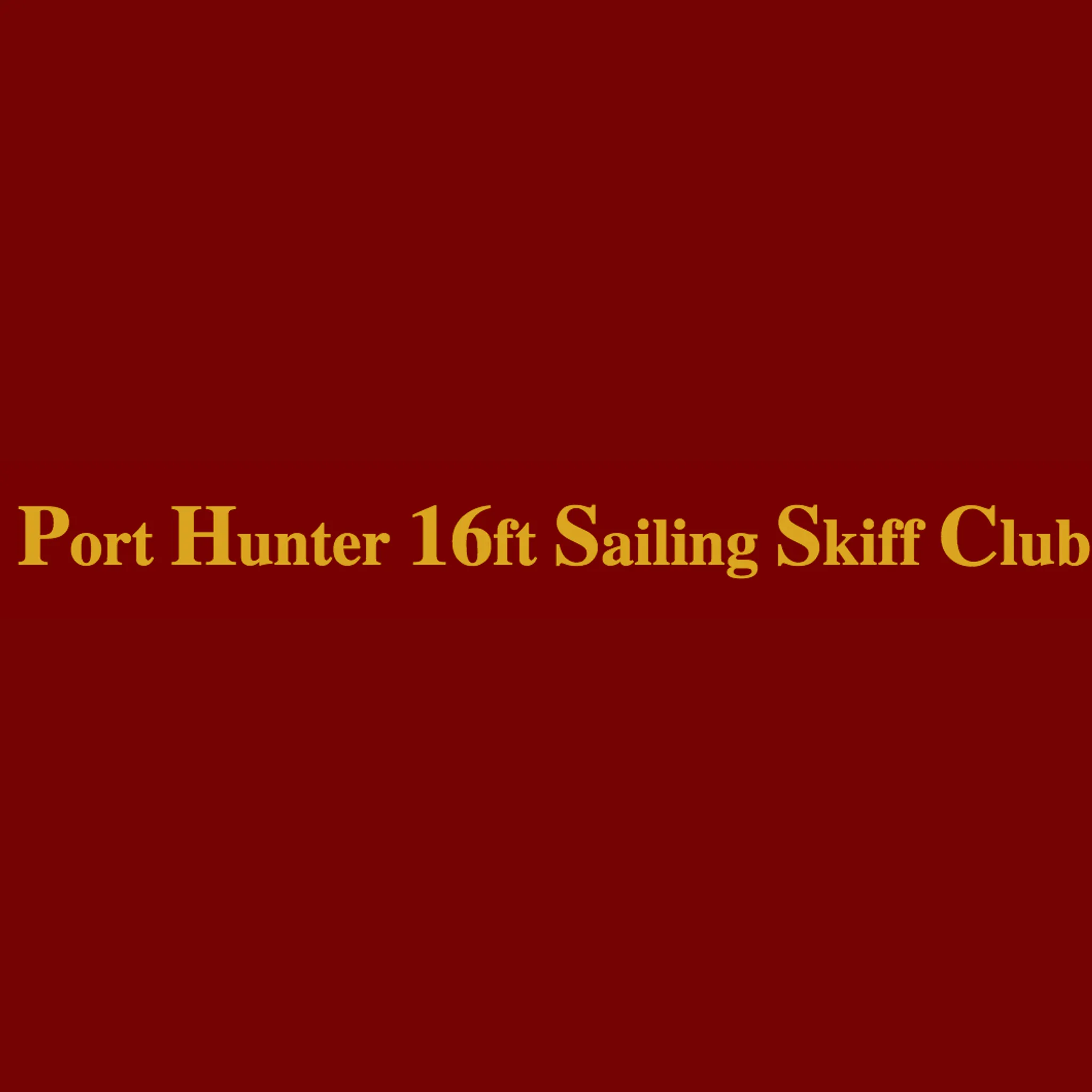 Port Hunter 16ft Sailing Skiff Club