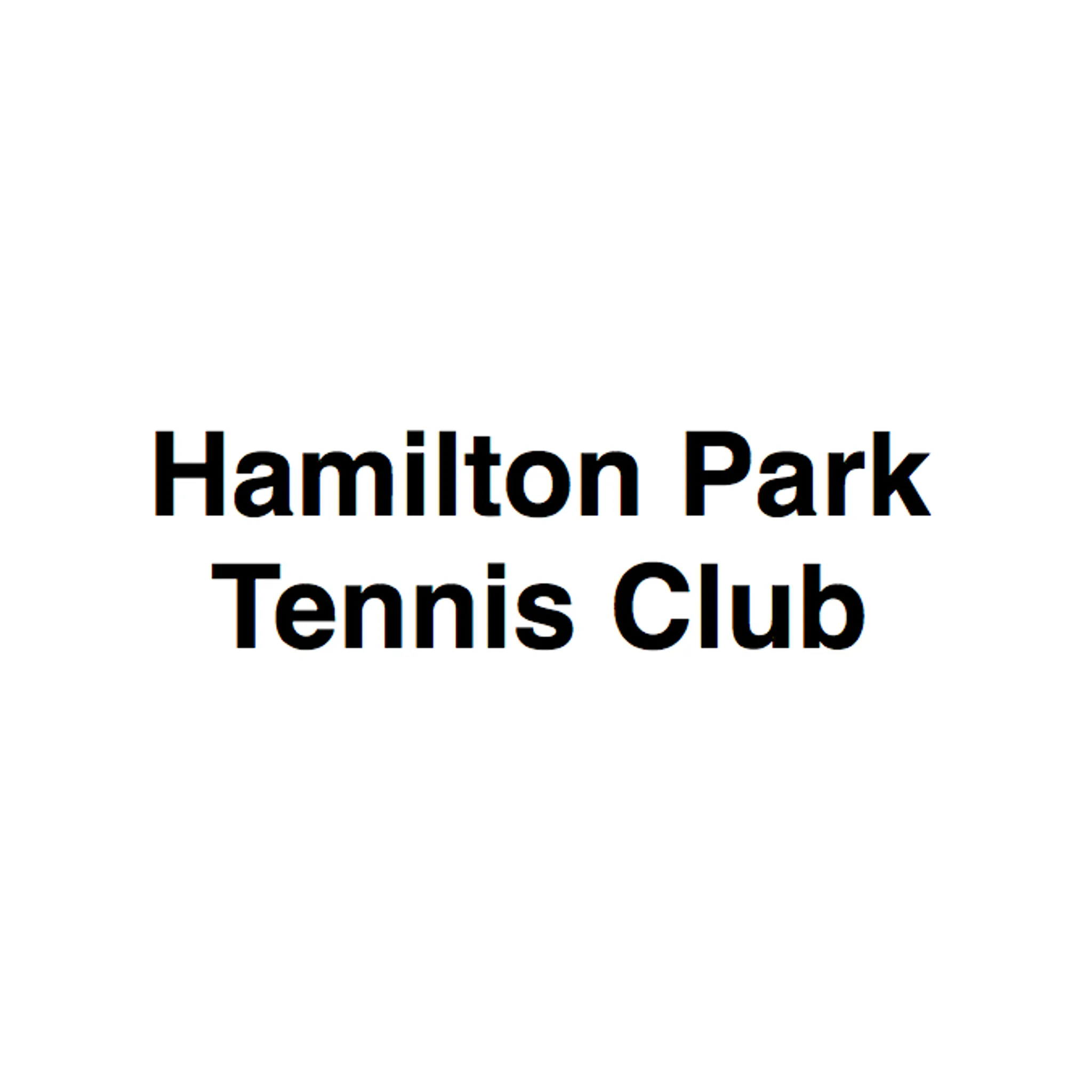 Hamilton Park Tennis Club
