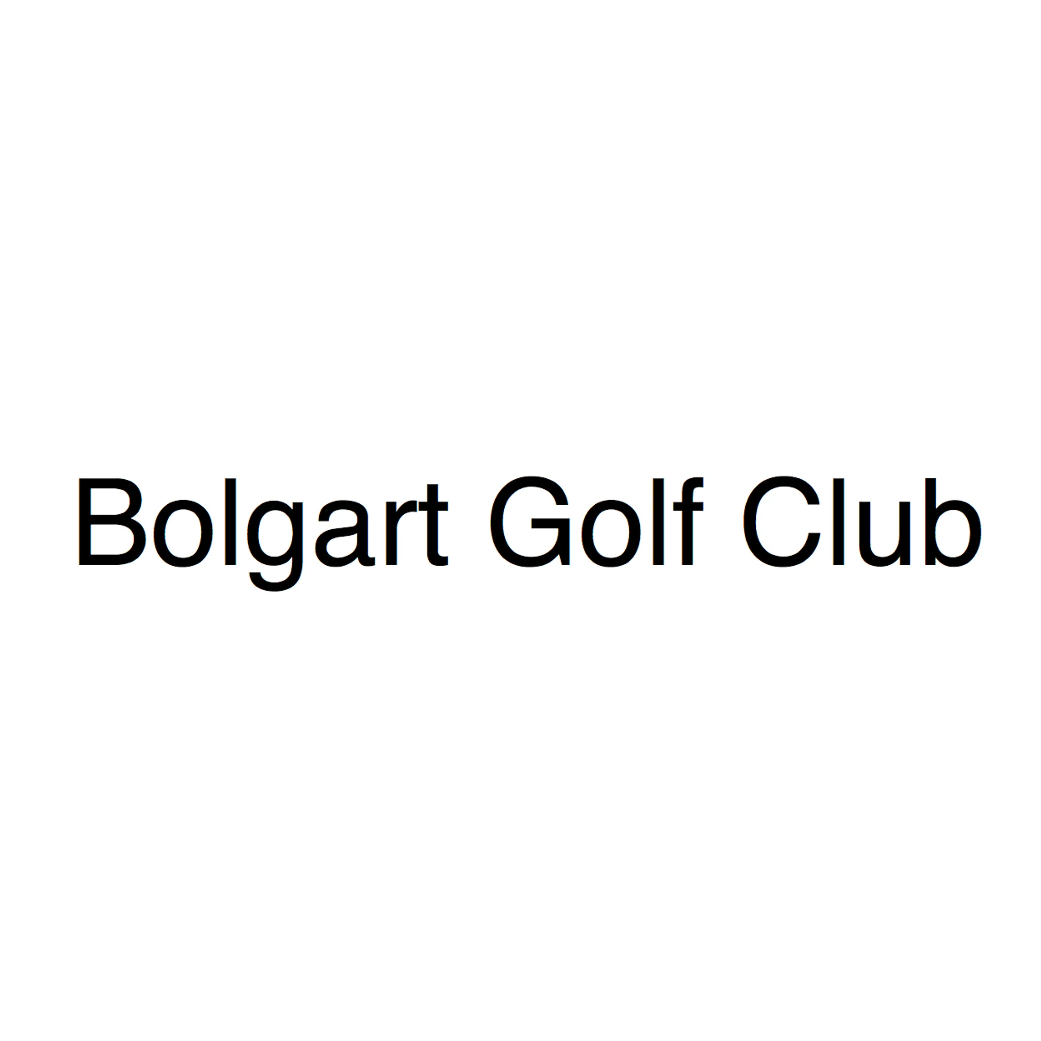 Bolgart Golf Club