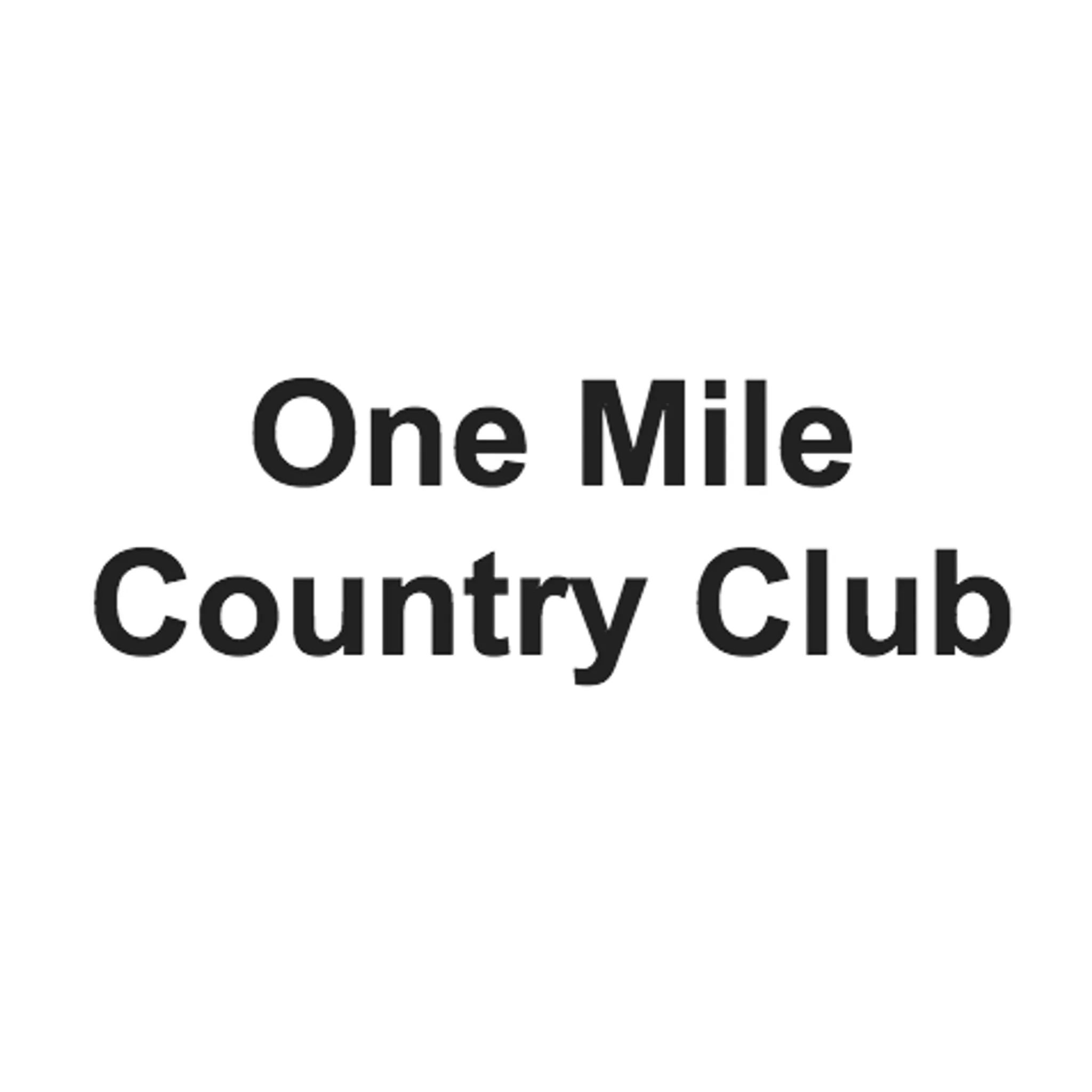 One Mile Country Club