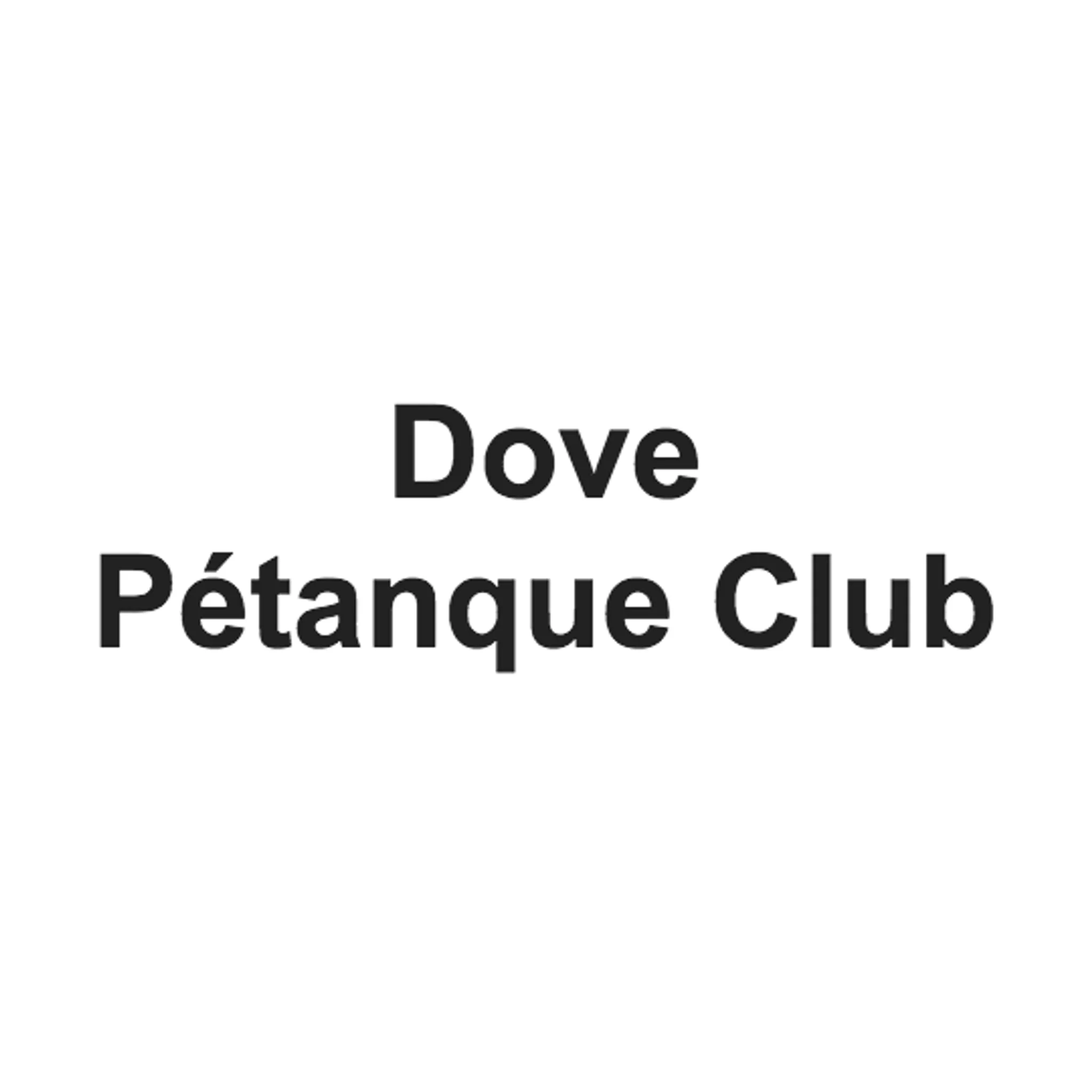 Dove Petanque Club