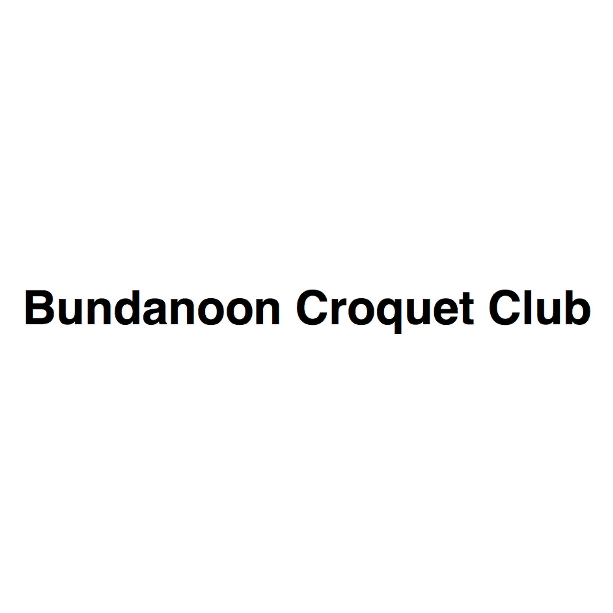 Bundanoon Croquet Club