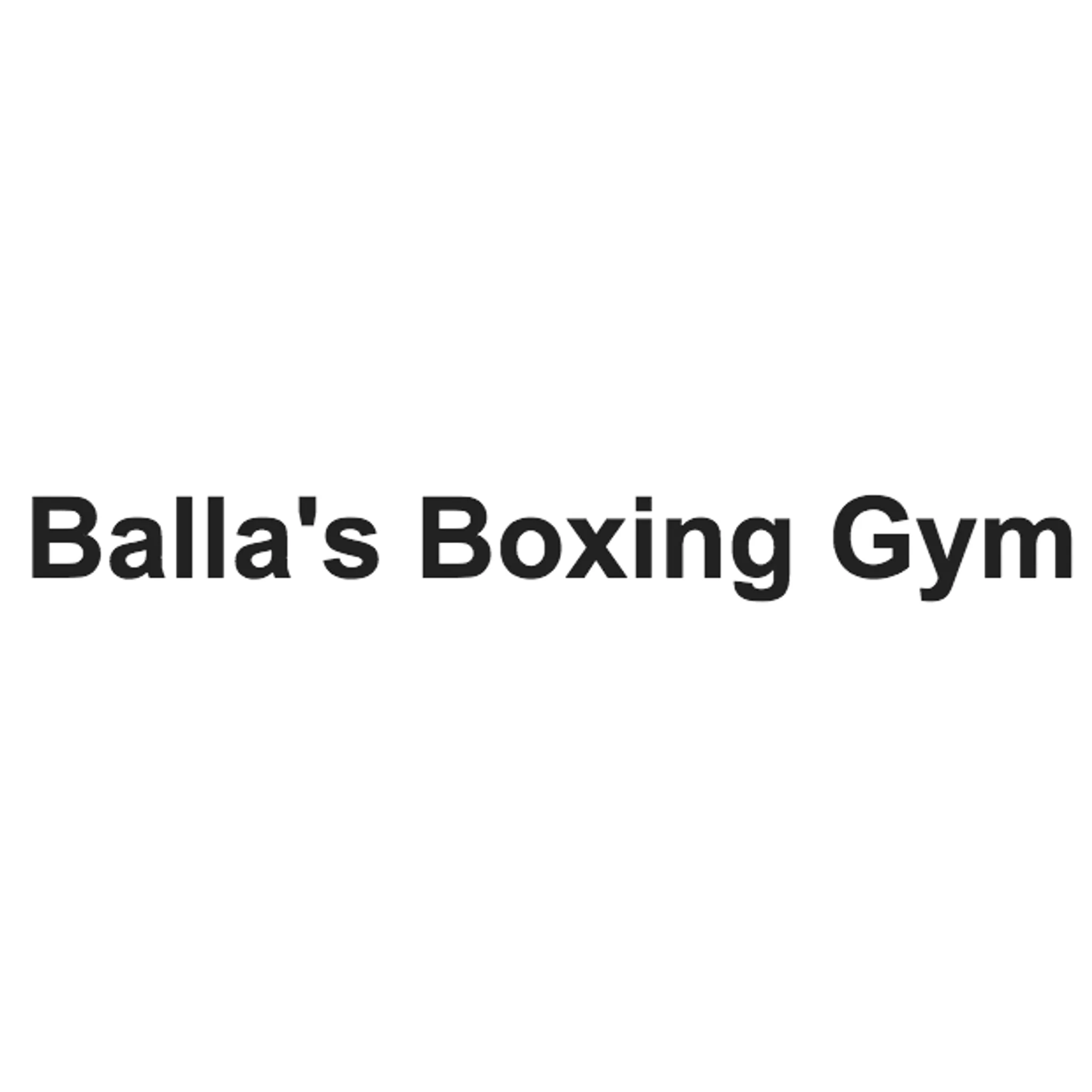 Balla's Boxing Gym