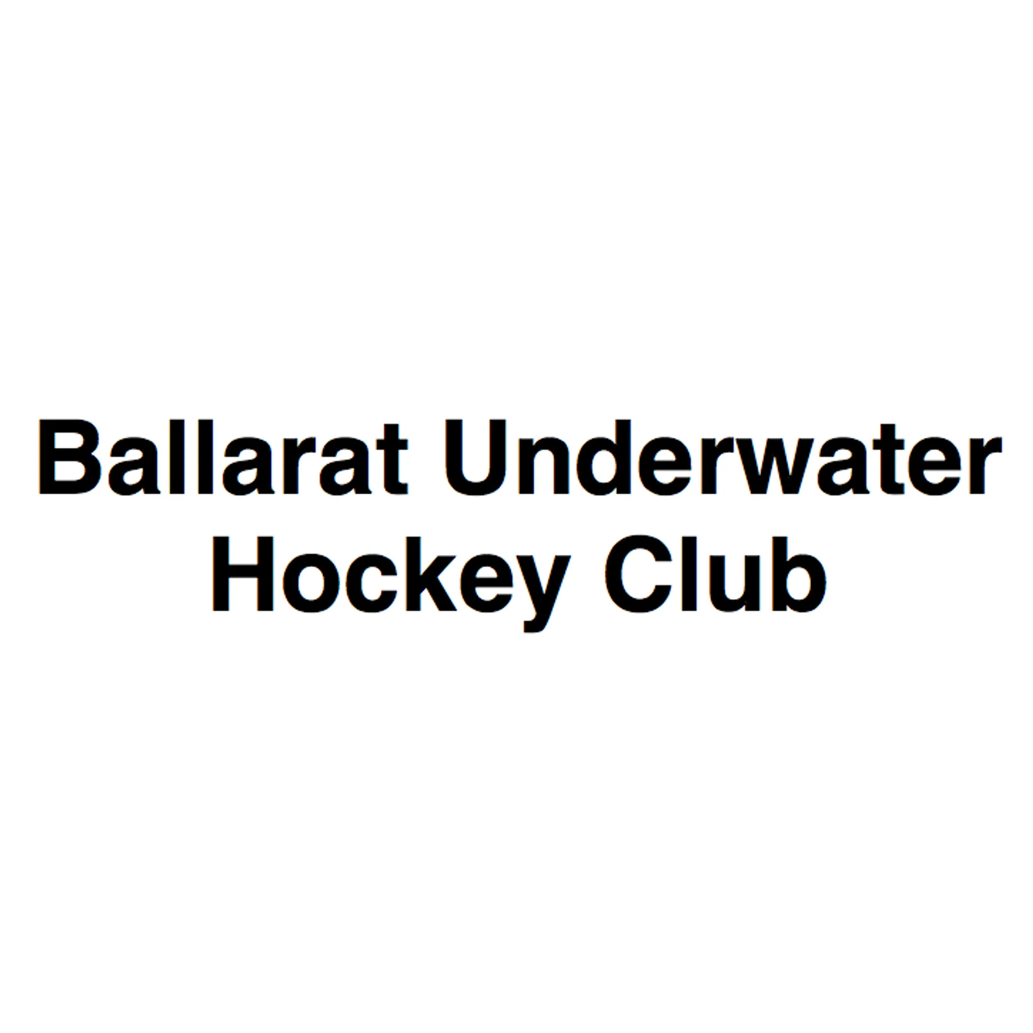 Ballarat Underwater Hockey Club