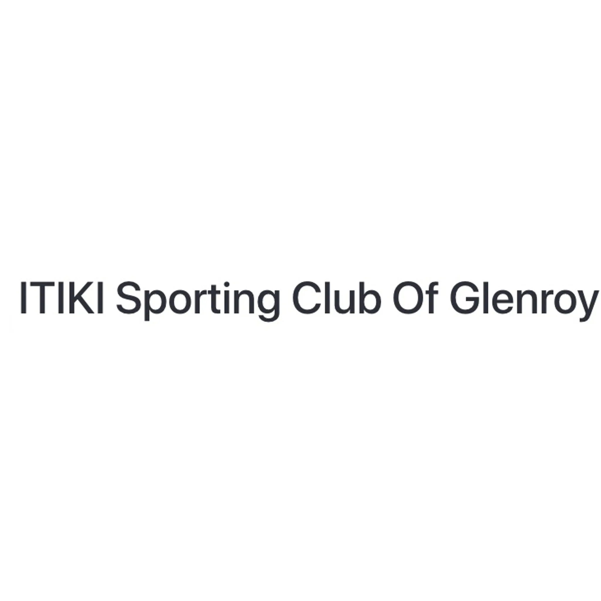 ITIKI Sporting Club Of Glenroy