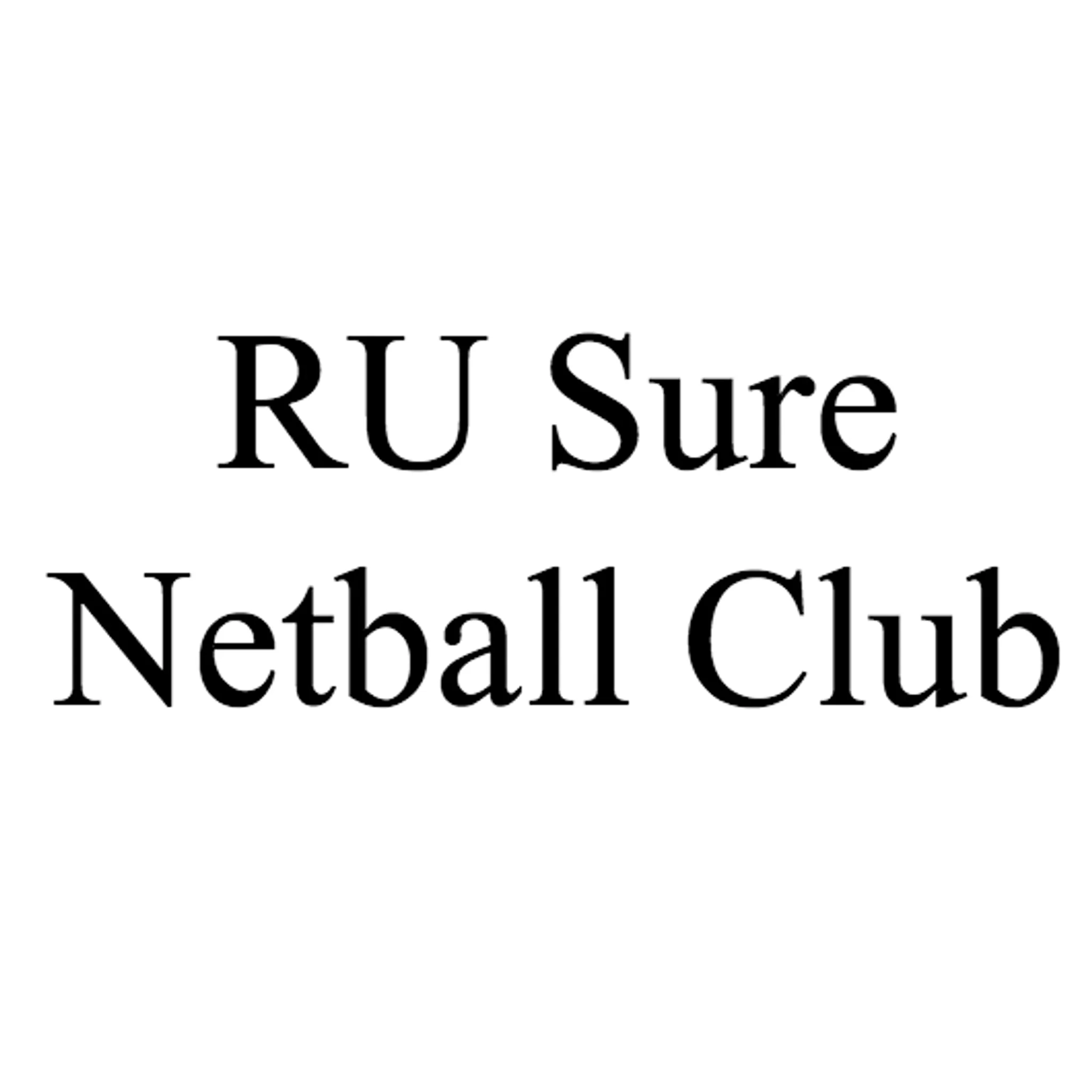 RU Sure Netball Club