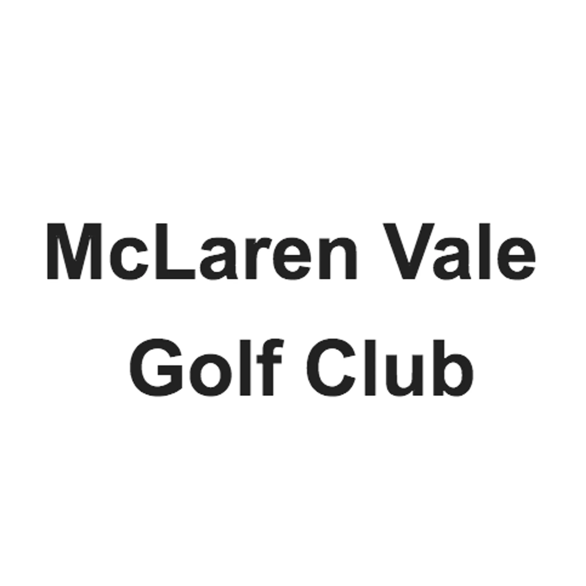 McLaren Vale Golf Club