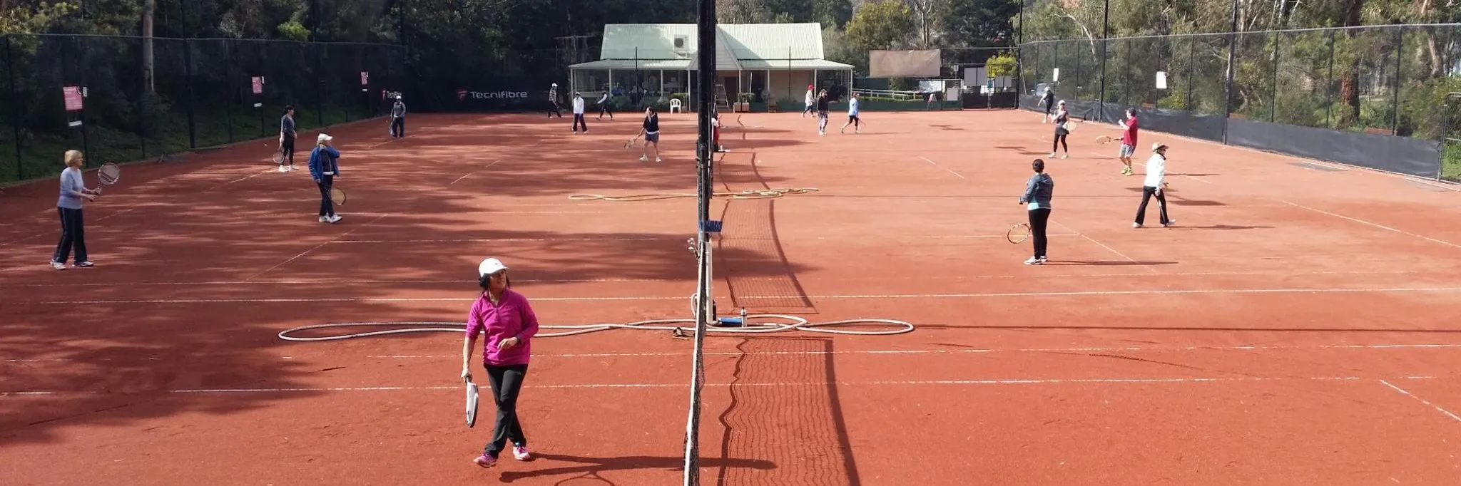 Social organised mixed doubles