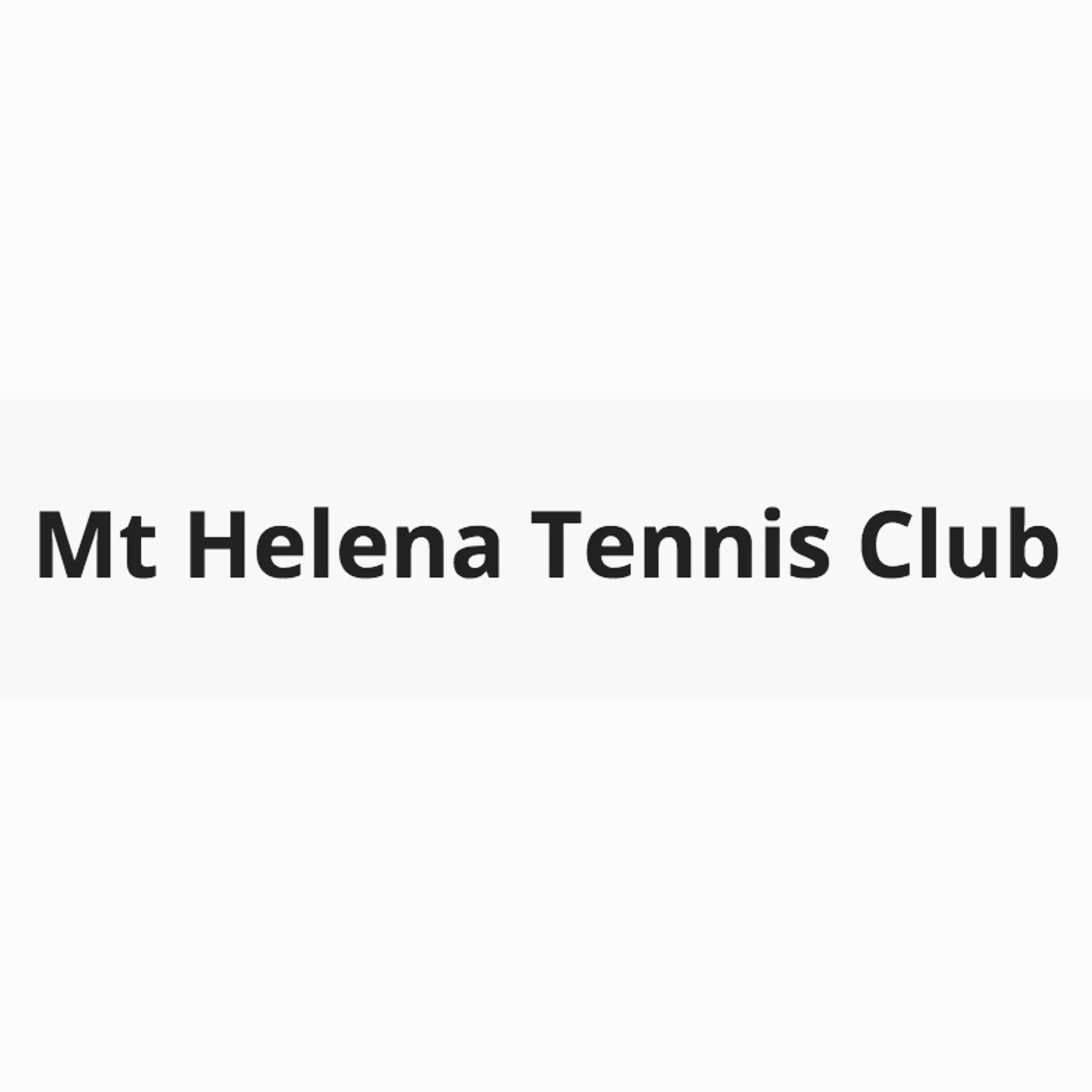 Mt Helena Tennis Club