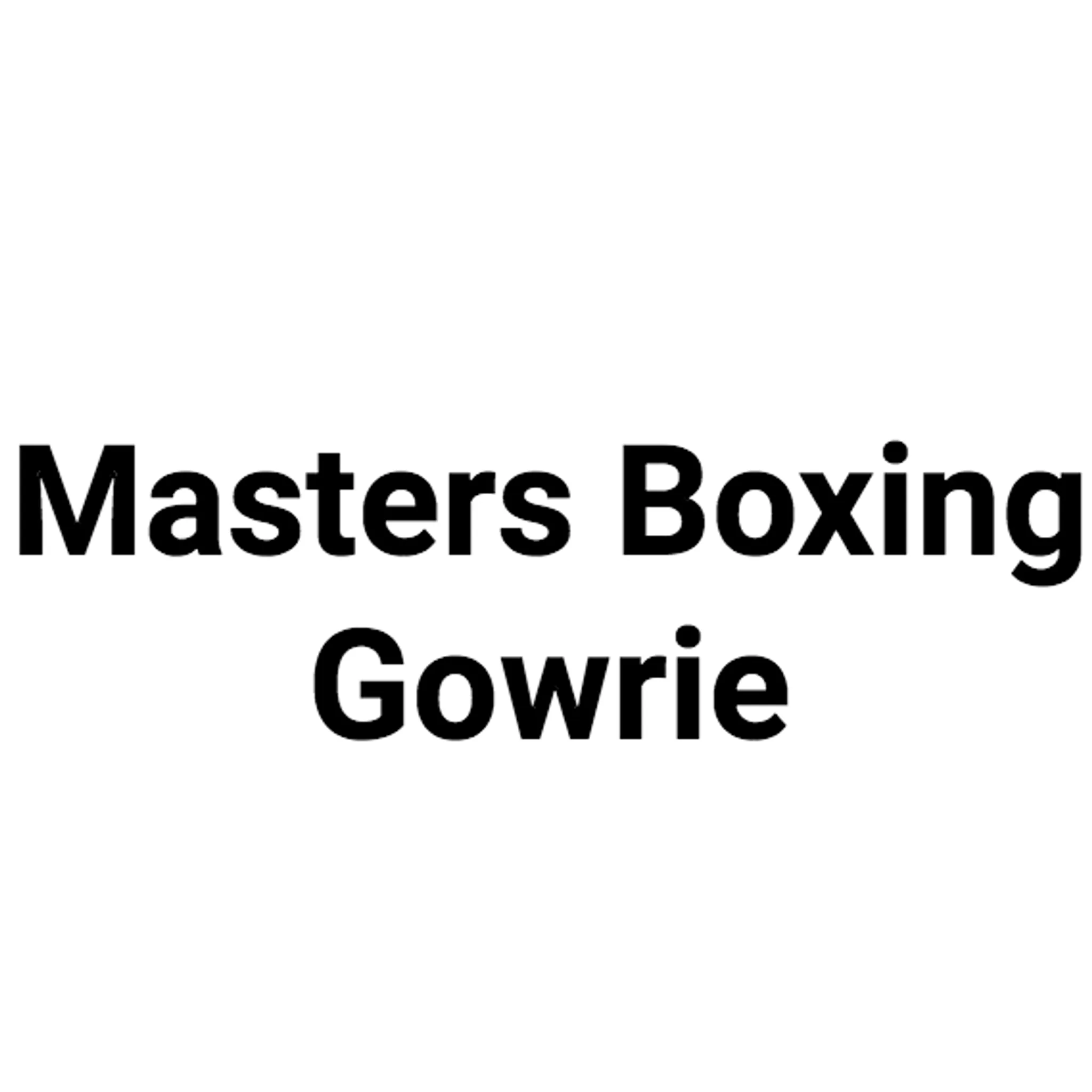 Masters Boxing Gowrie