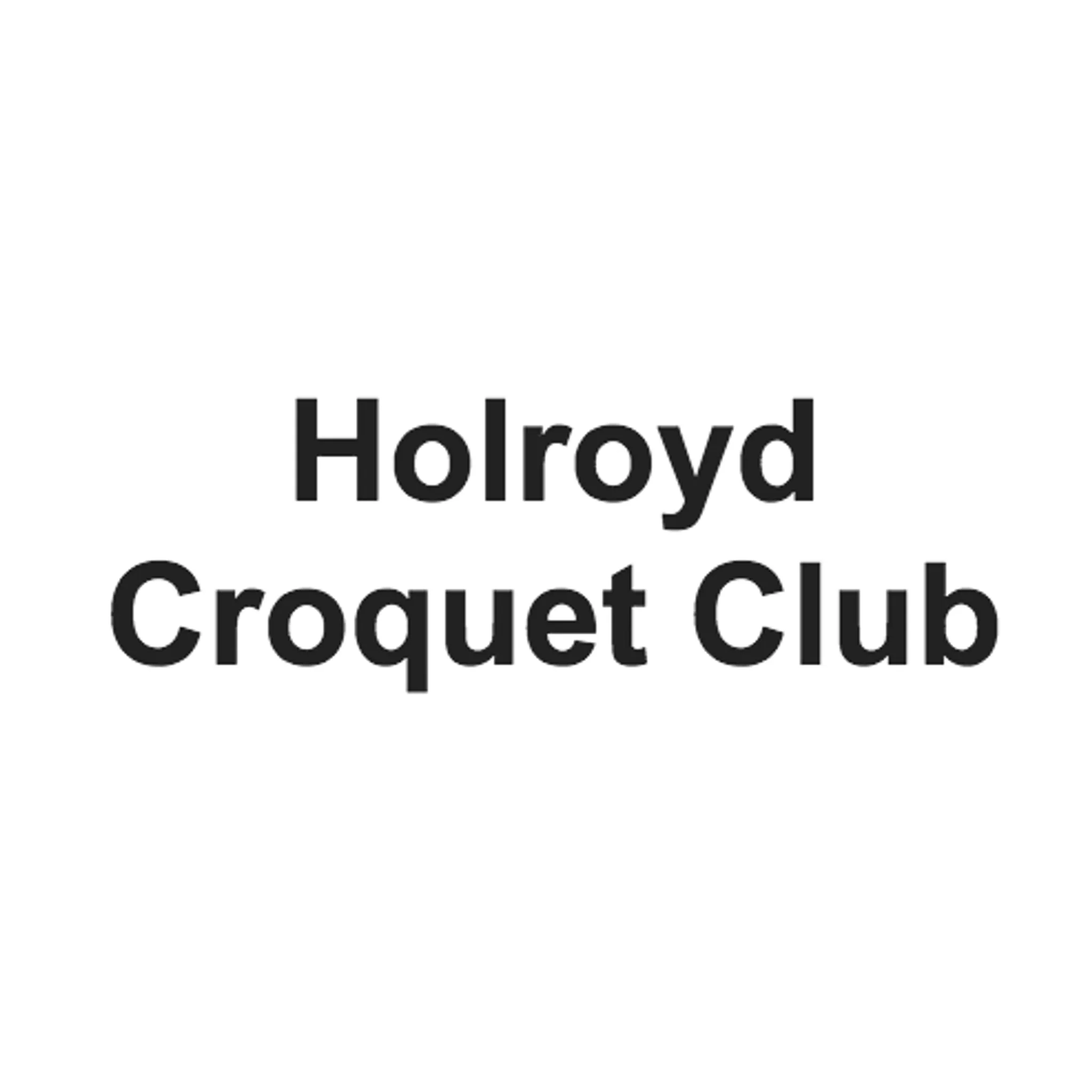 Holroyd Croquet Club