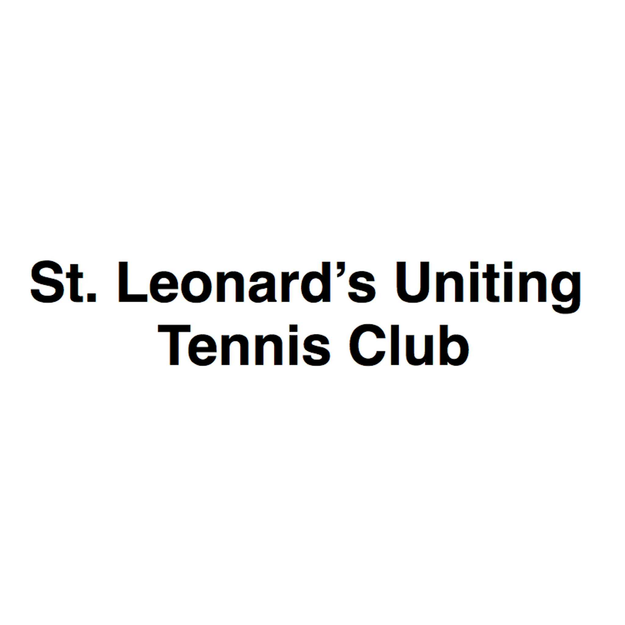 St. Leonard's Uniting Tennis Club
