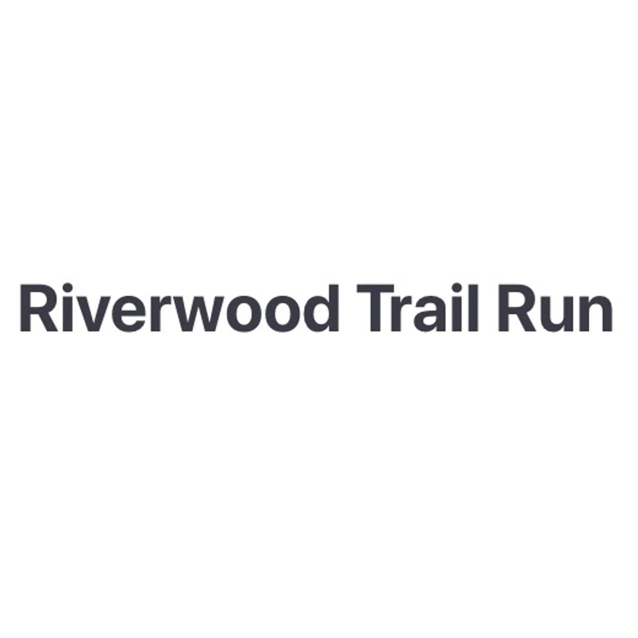 Riverwood Trail Run