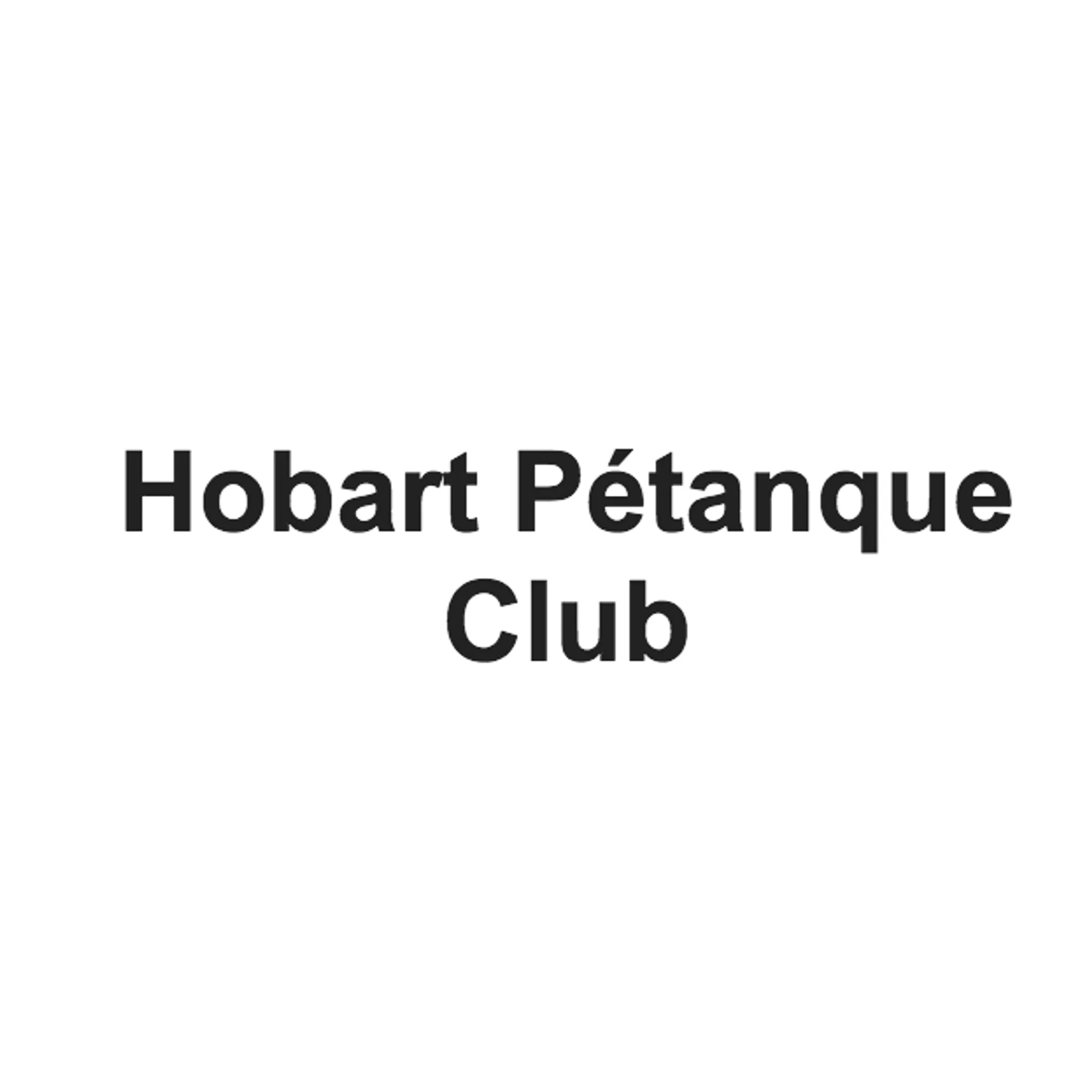 Hobart Pétanque Club
