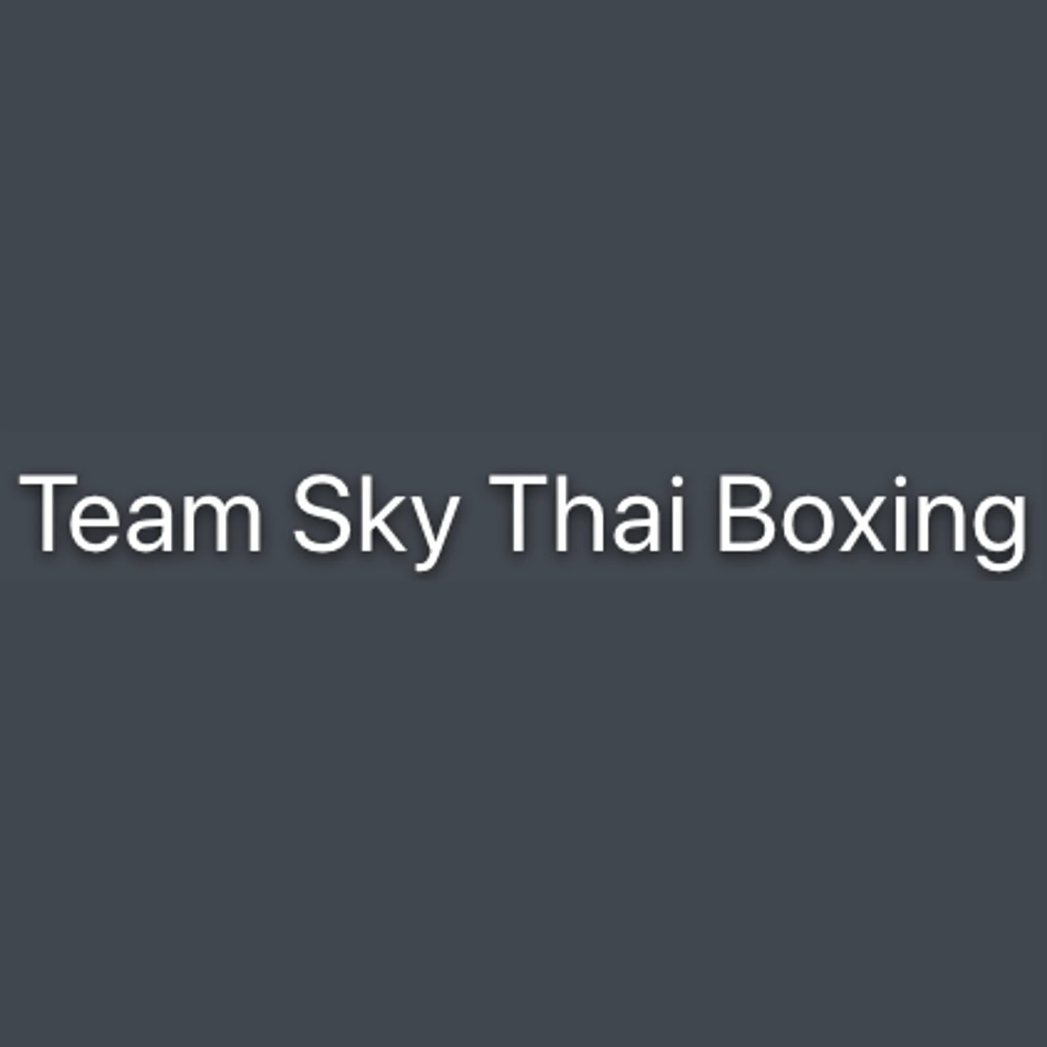 Team Sky Thai Boxing
