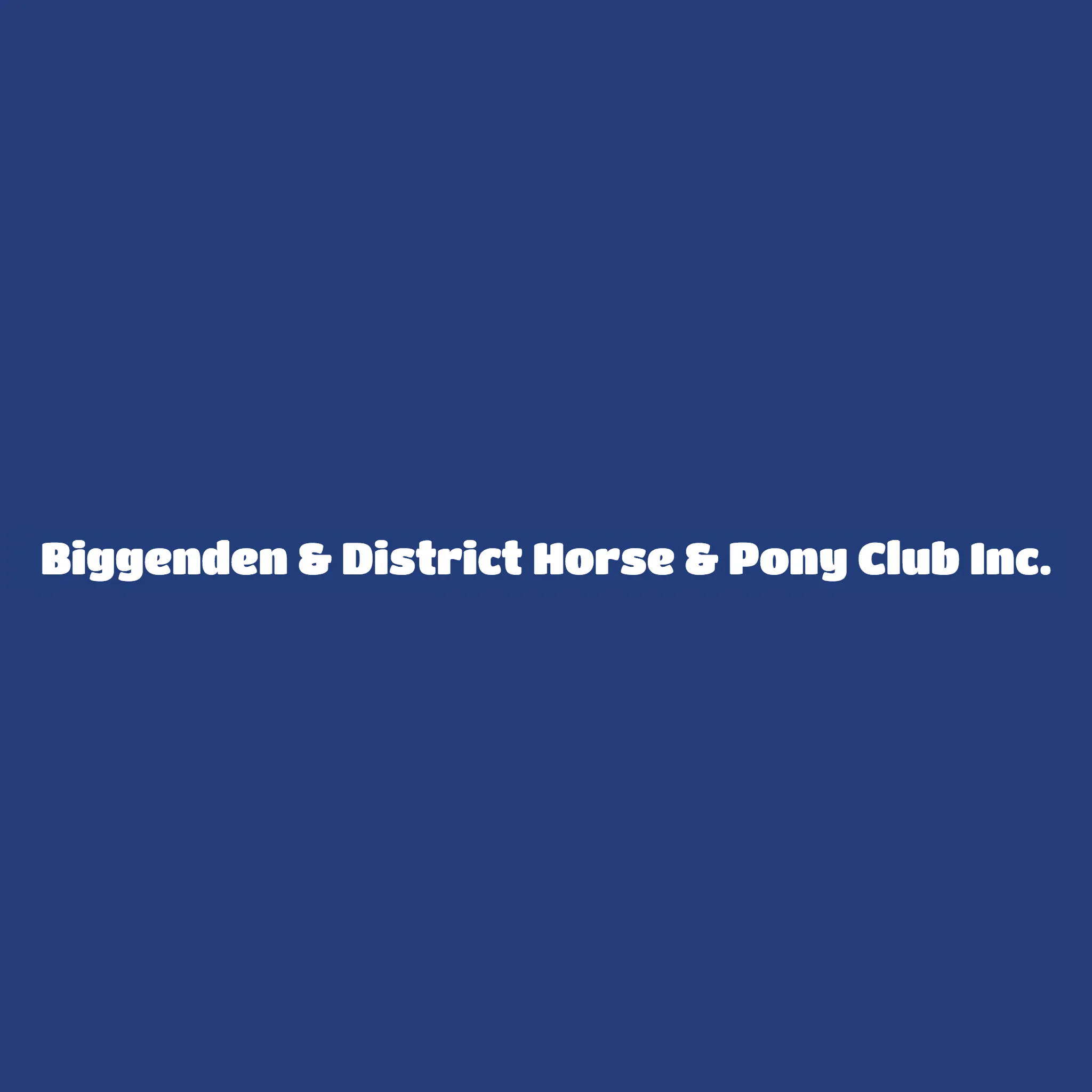 Biggenden & District Horse & Pony Club Inc