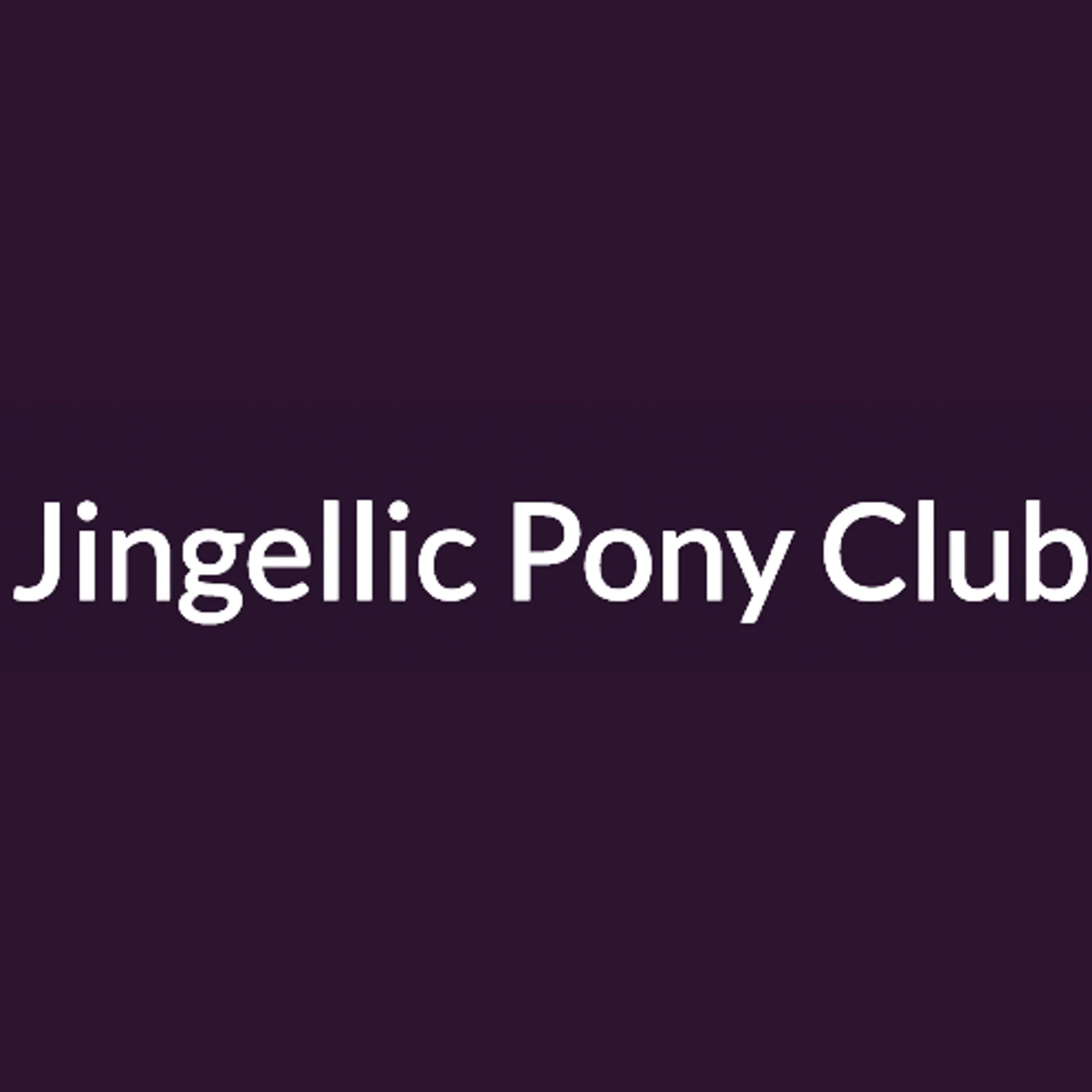 Jingellic Pony Club