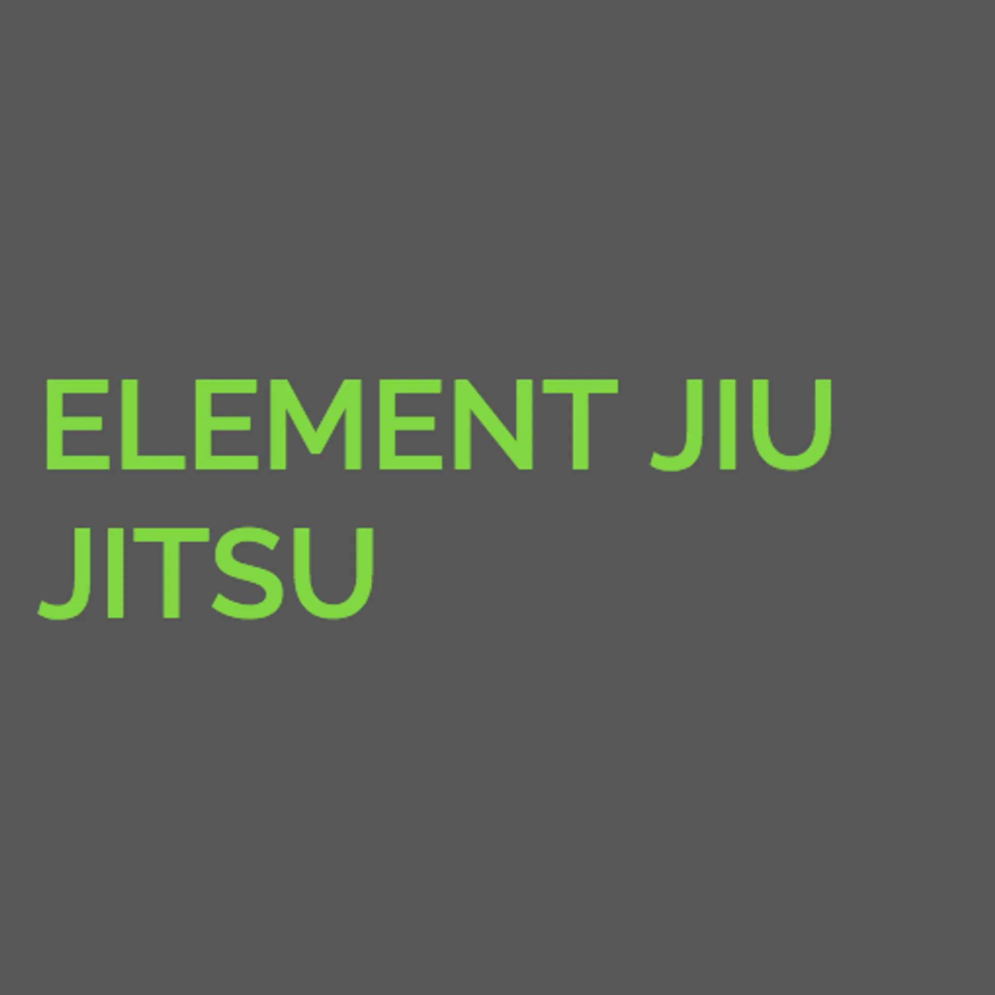 Element Jiu Jitsu-Barossa