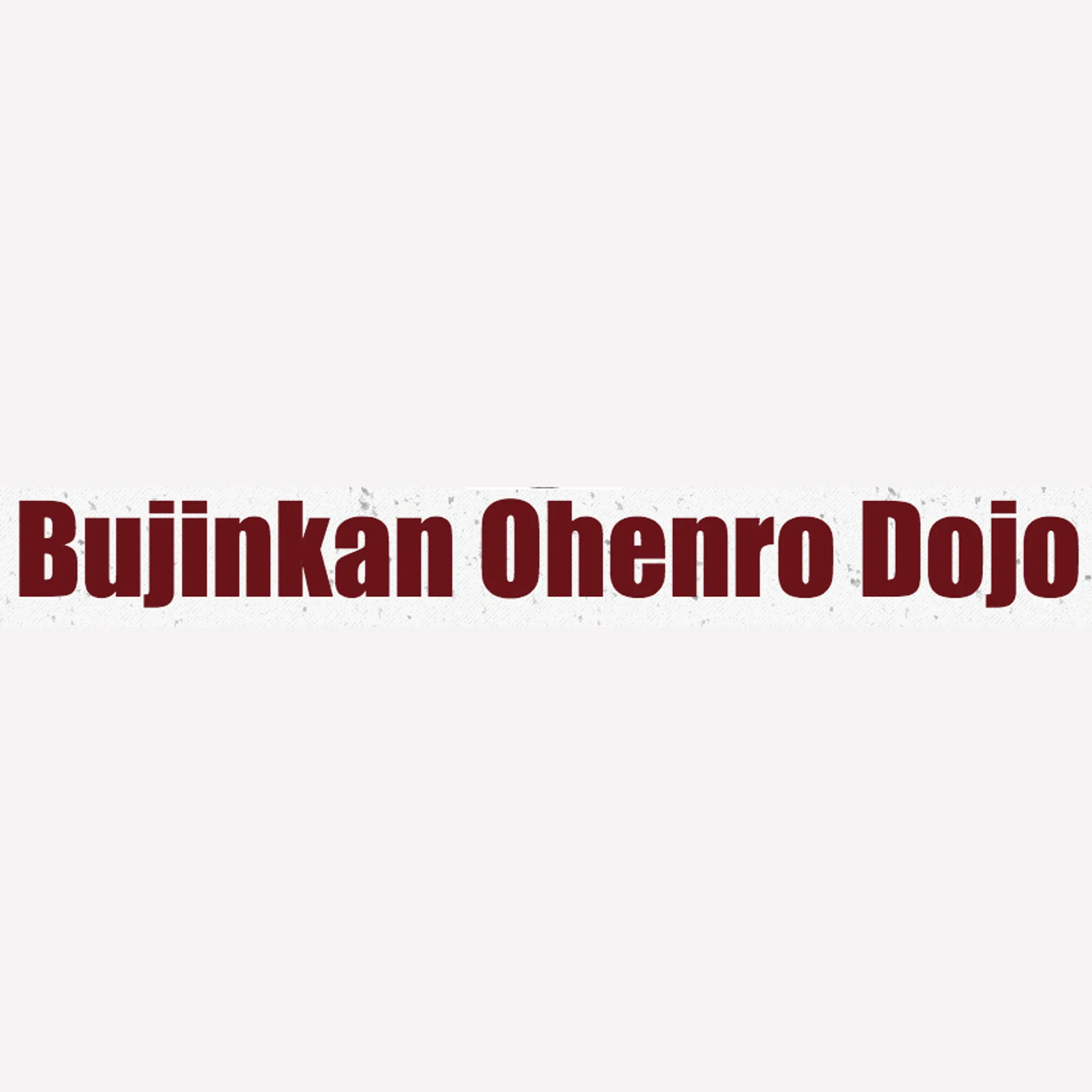 Bujinkan Ohenro Dojo