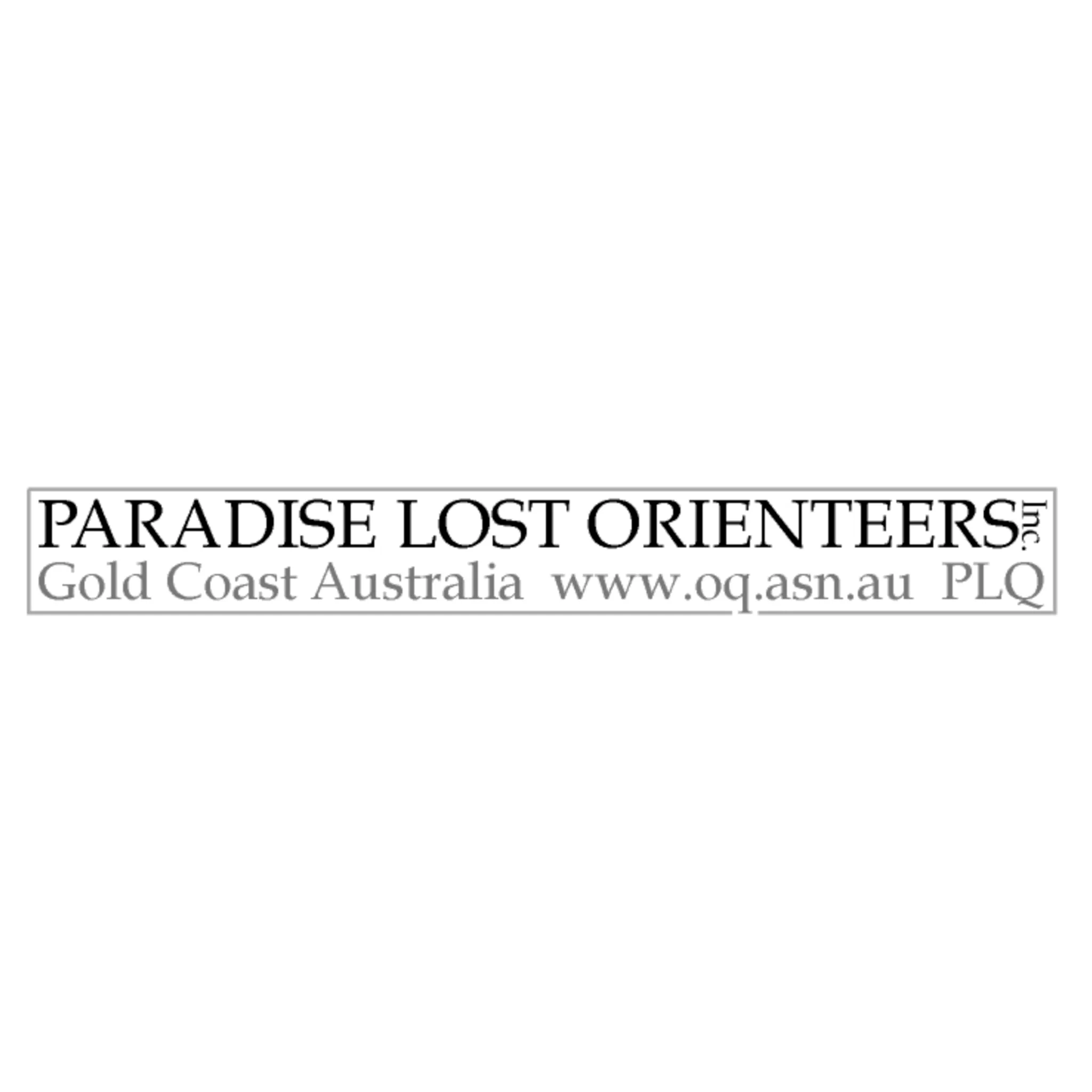 Paradise Lost Orienteers Inc.
