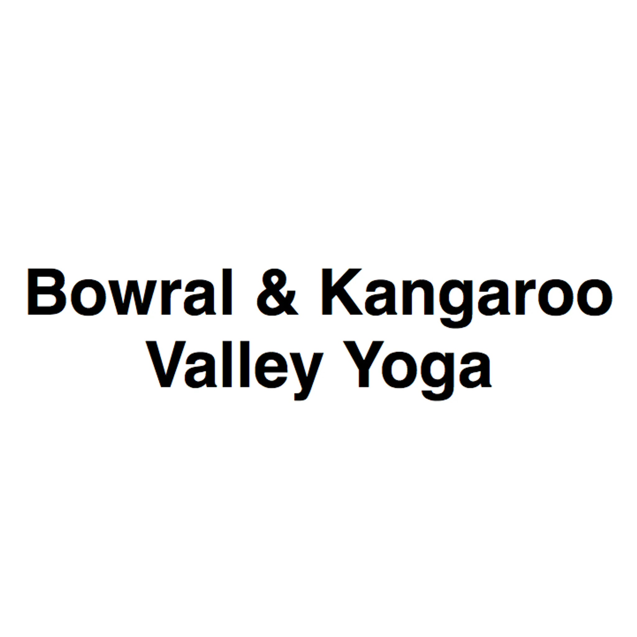 Bowral & Kangaroo Valley Yoga