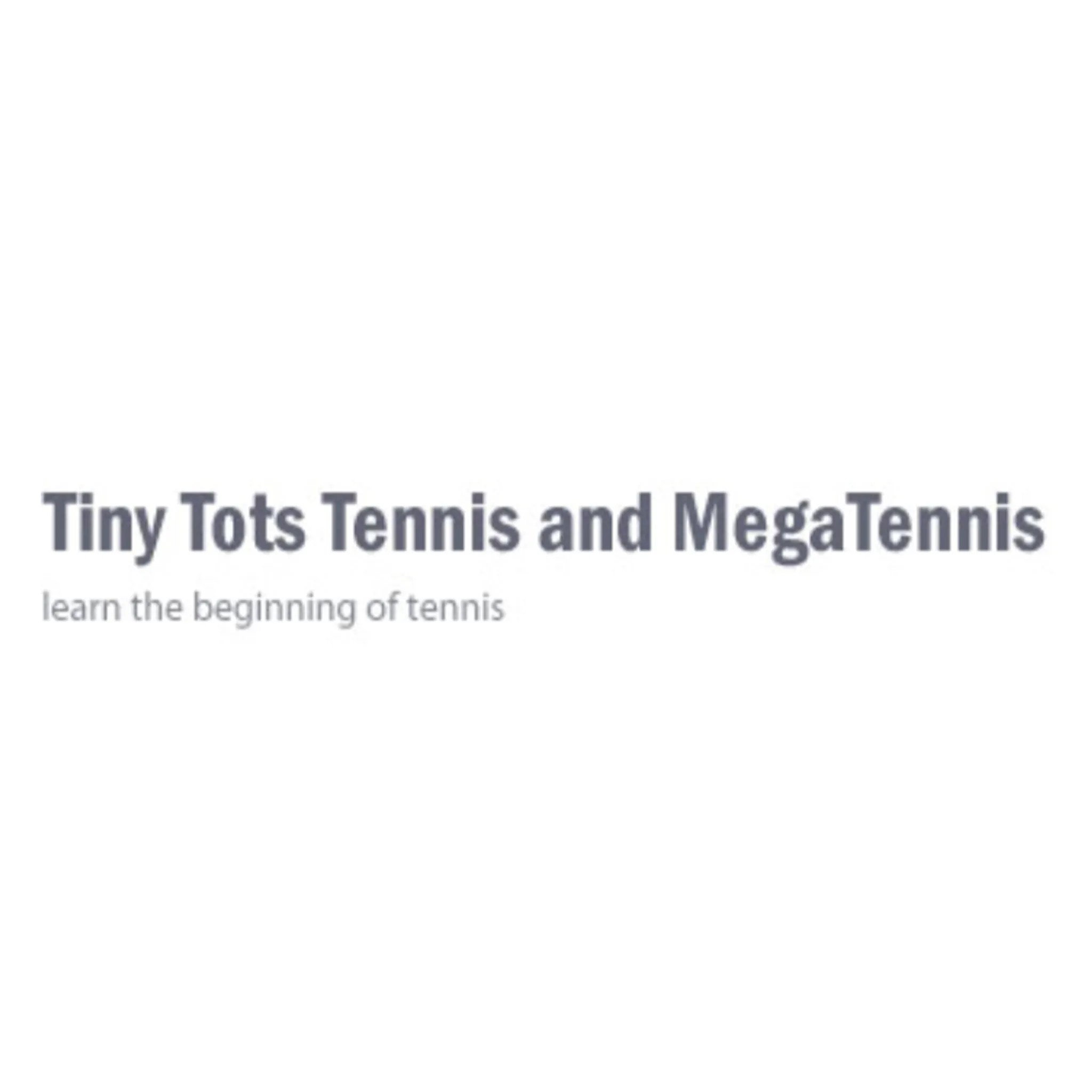 Tiny Tots Megatennis
