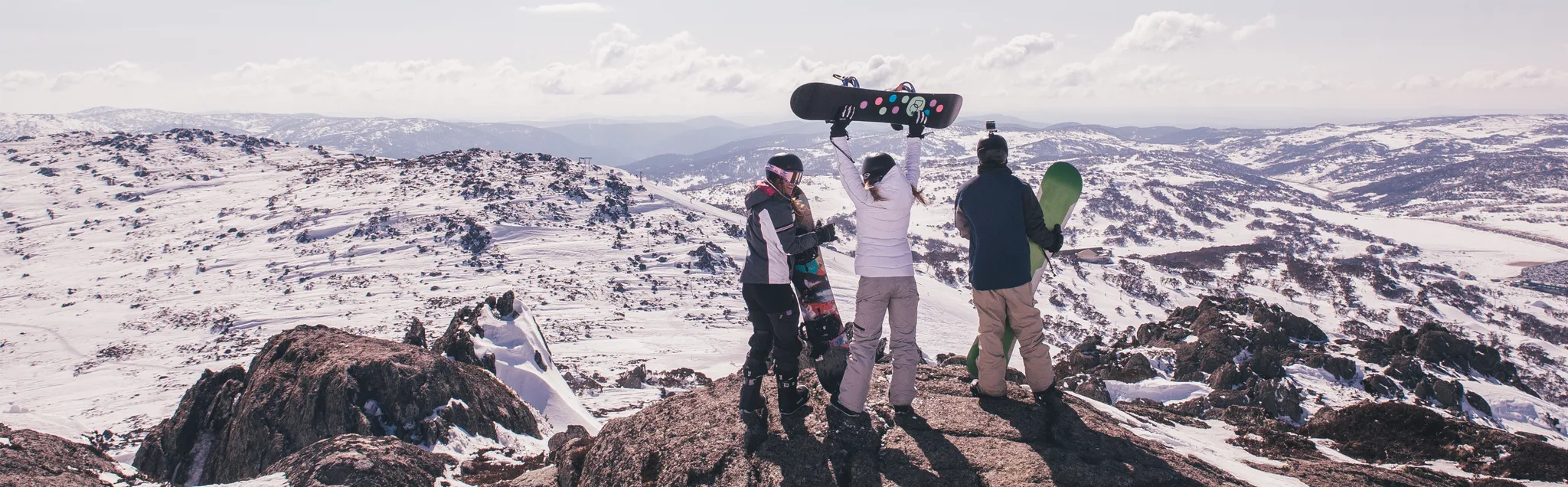 Snowboarding banner