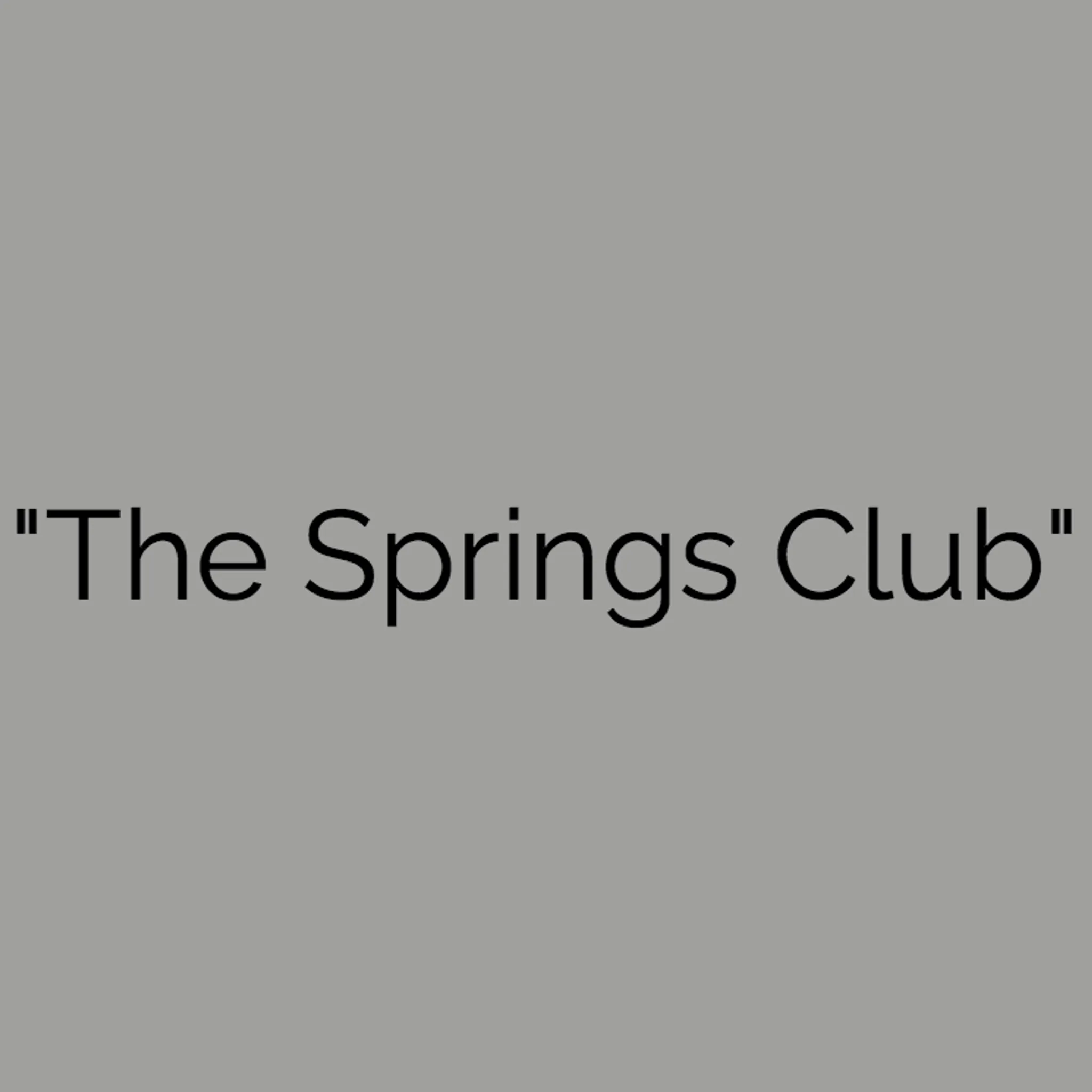 The Springs Club
