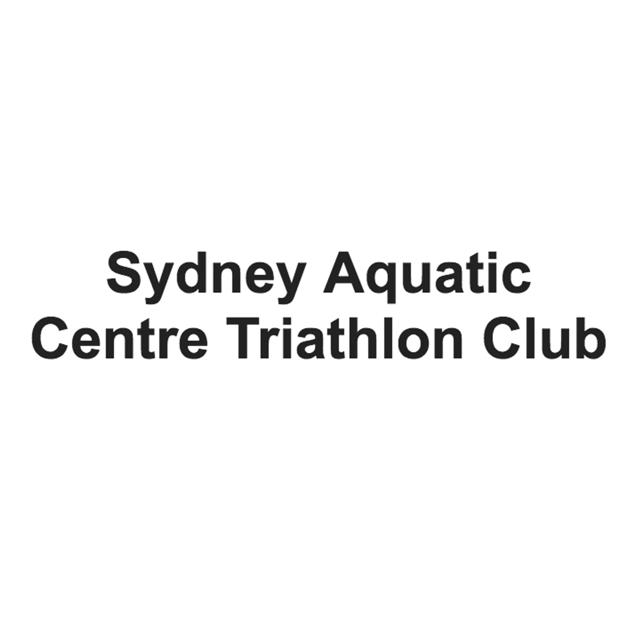 Sydney Aquatic Centre Triathlon Club