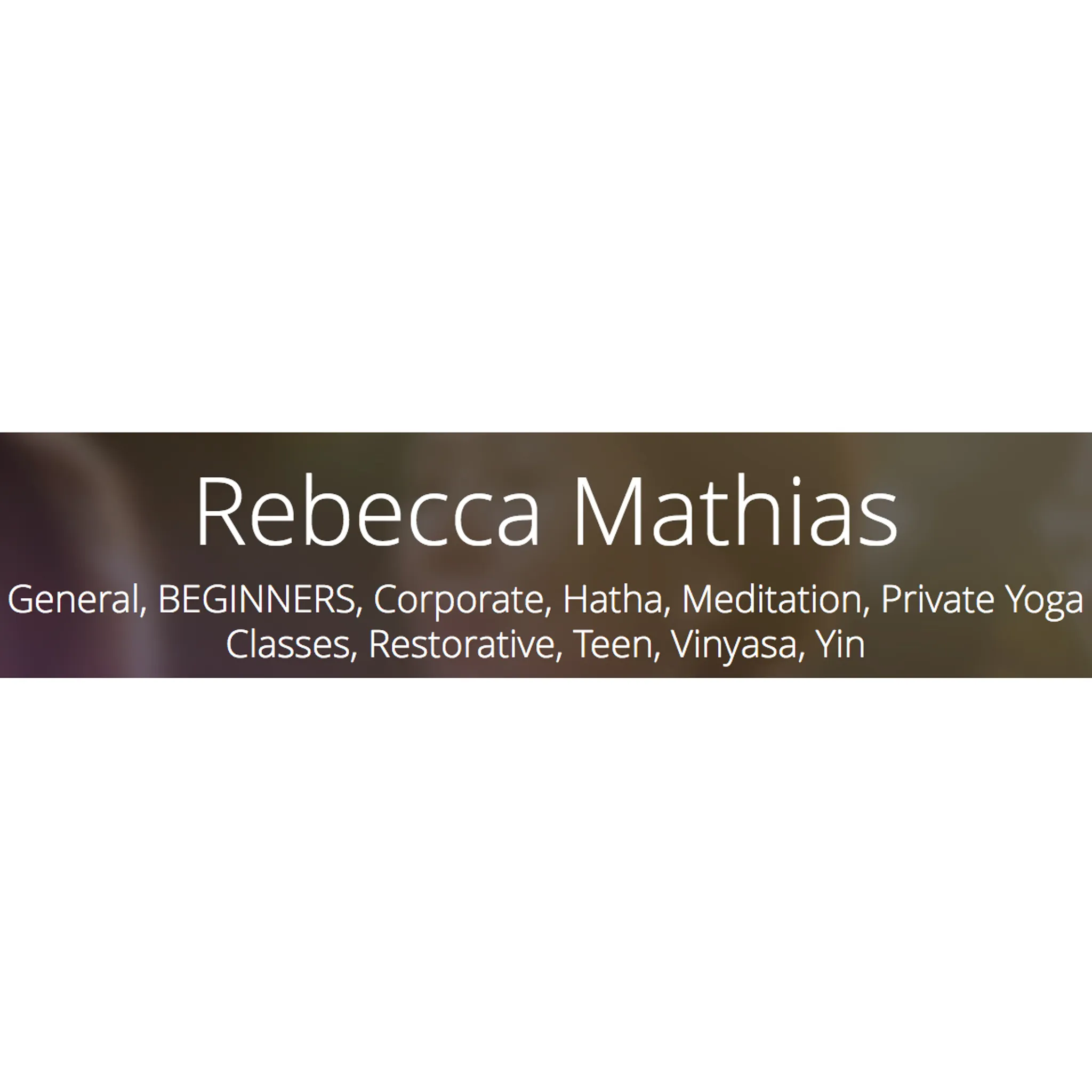 Bec Mathias / Become Yoga