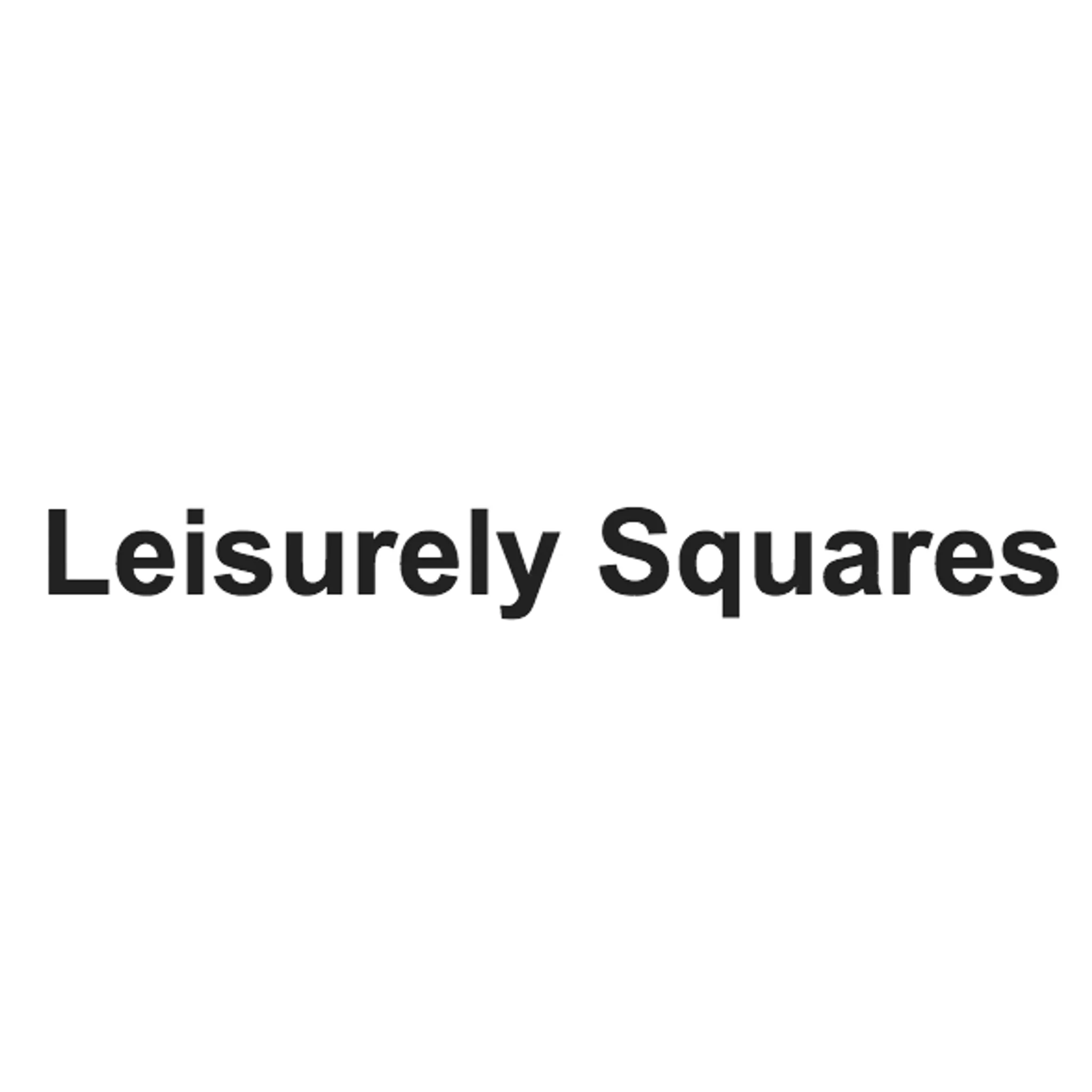 Leisurely Squares