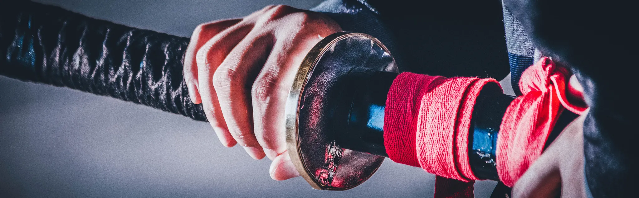 Swordfighting banner