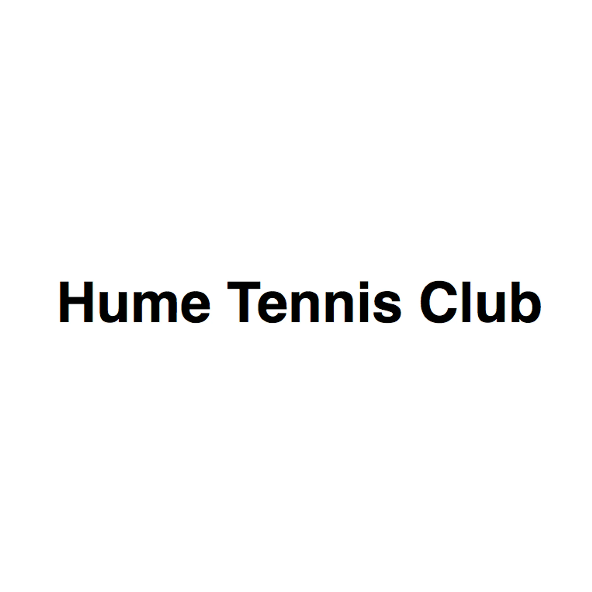 Hume Tennis Club
