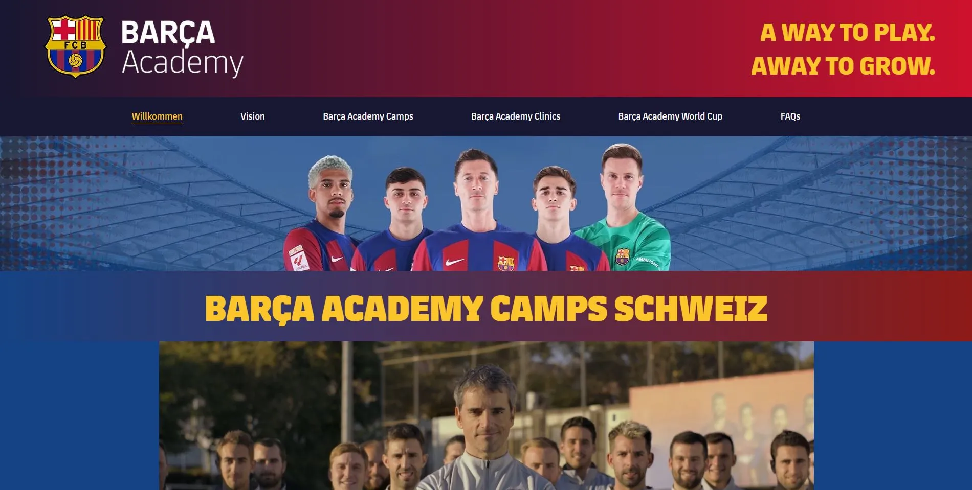 Barça Academy Camps Switzerland