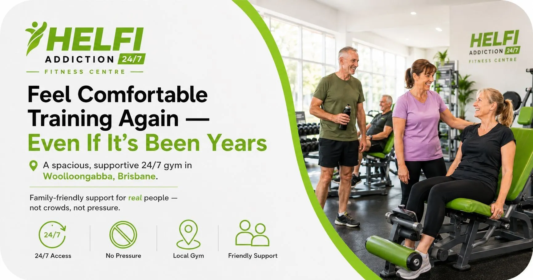Helfi Addiction 24/7 Fitness Centre