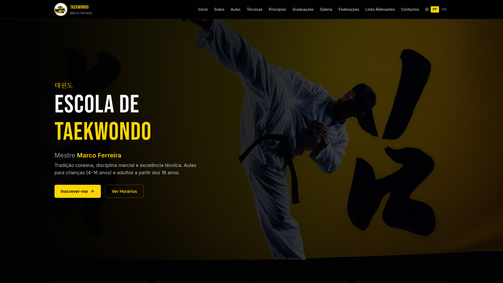 Escola de Taekwondo Marco Ferreira