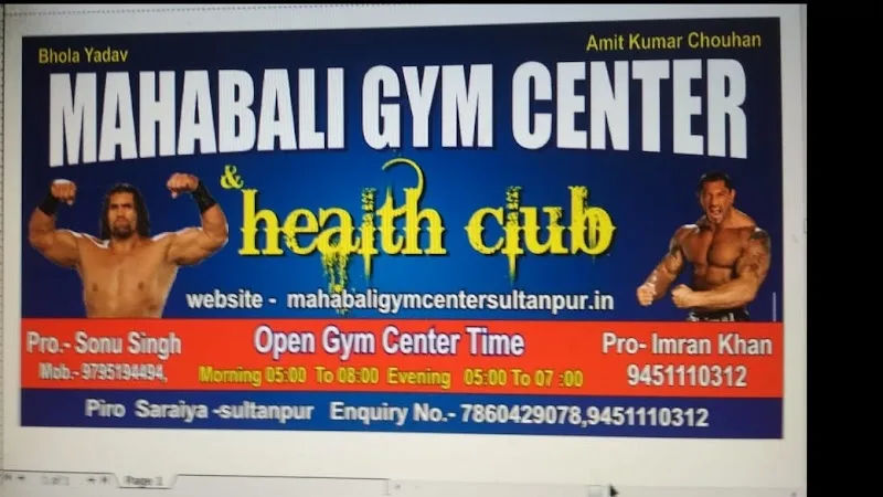 Mahabali Gym Center And Health Club By Emran khan