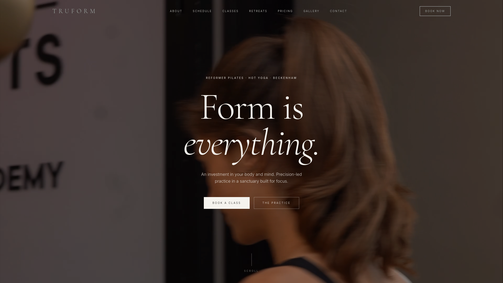Truform - Reformer Pilates & Hot Yoga, Beckenham